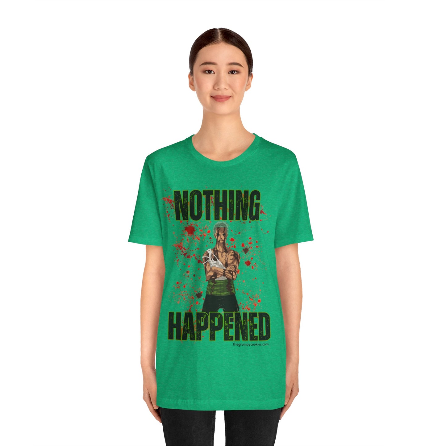 One Piece - Nothing Happened Unisex Jersey Short Sleeve Tee