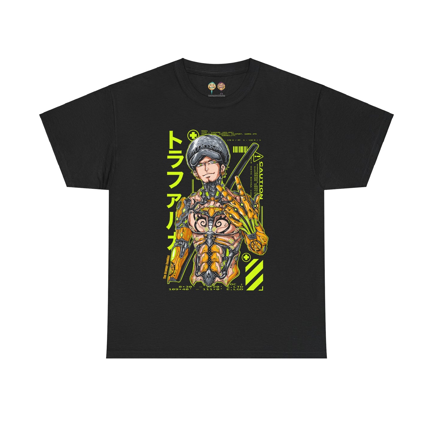 One Piece - Mecha Law Unisex Heavy Cotton Tee