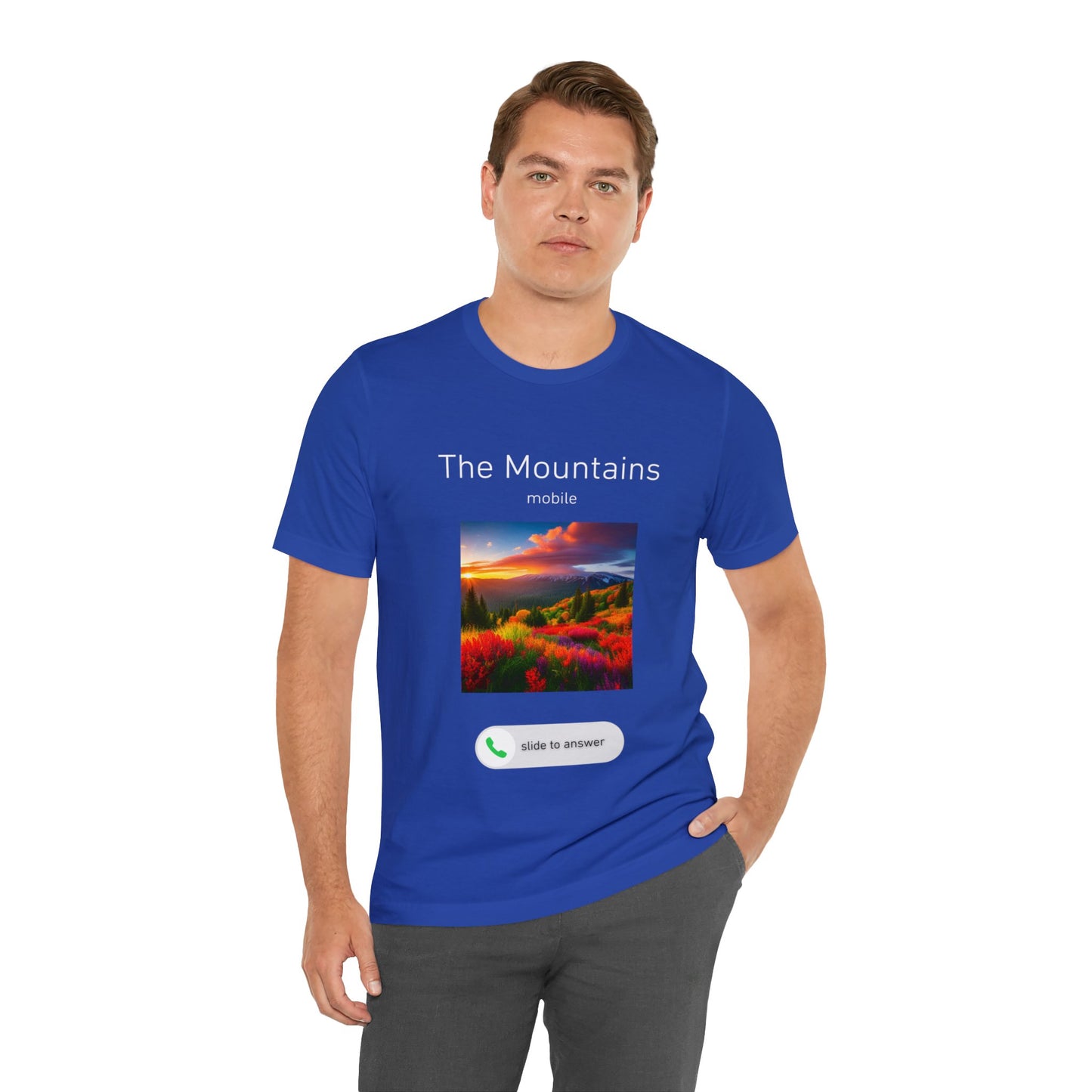 The Grumpy Cookies - Mountains Calling Short Sleeve Tee