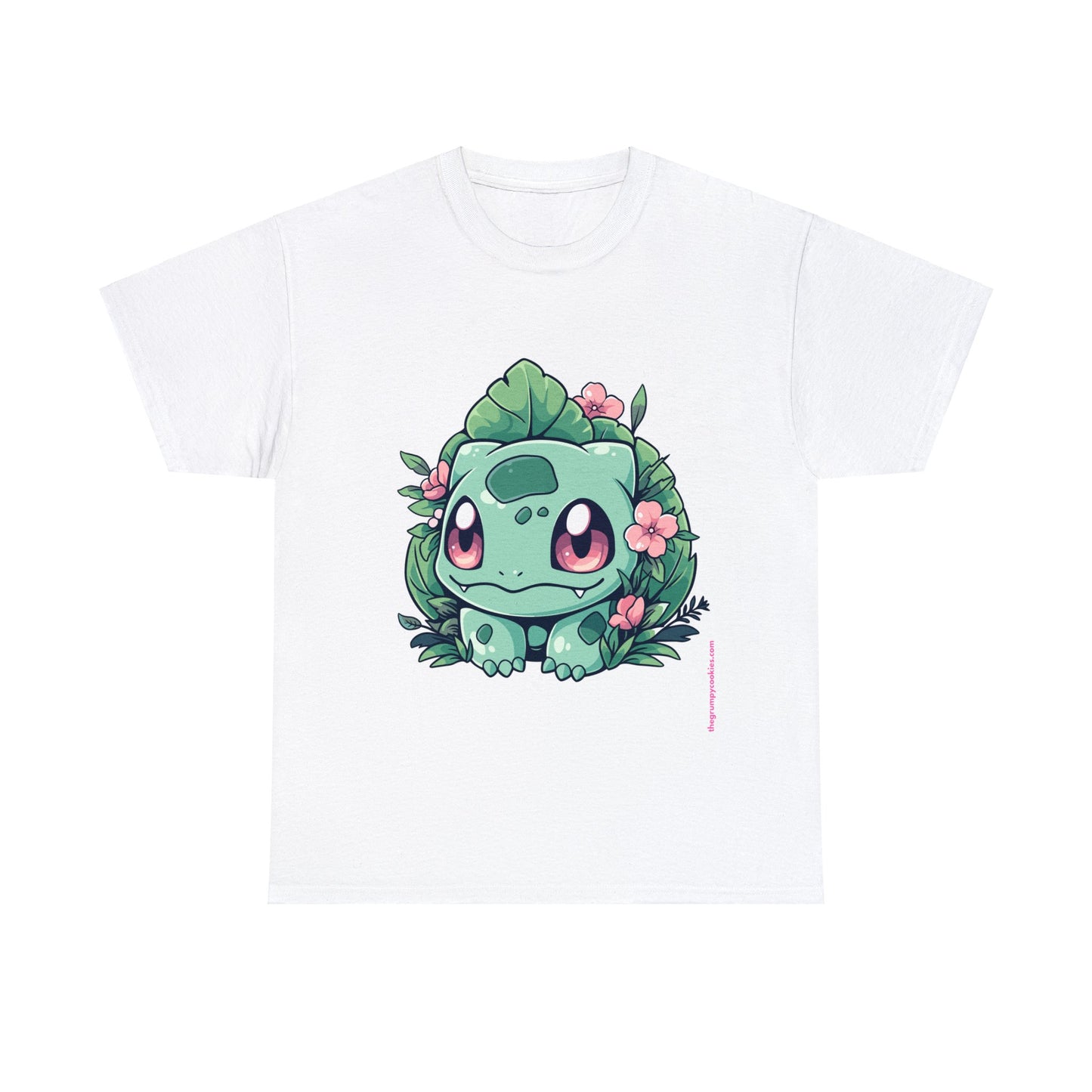 Pokemon - Flowering Bulba Unisex Heavy Cotton Tee