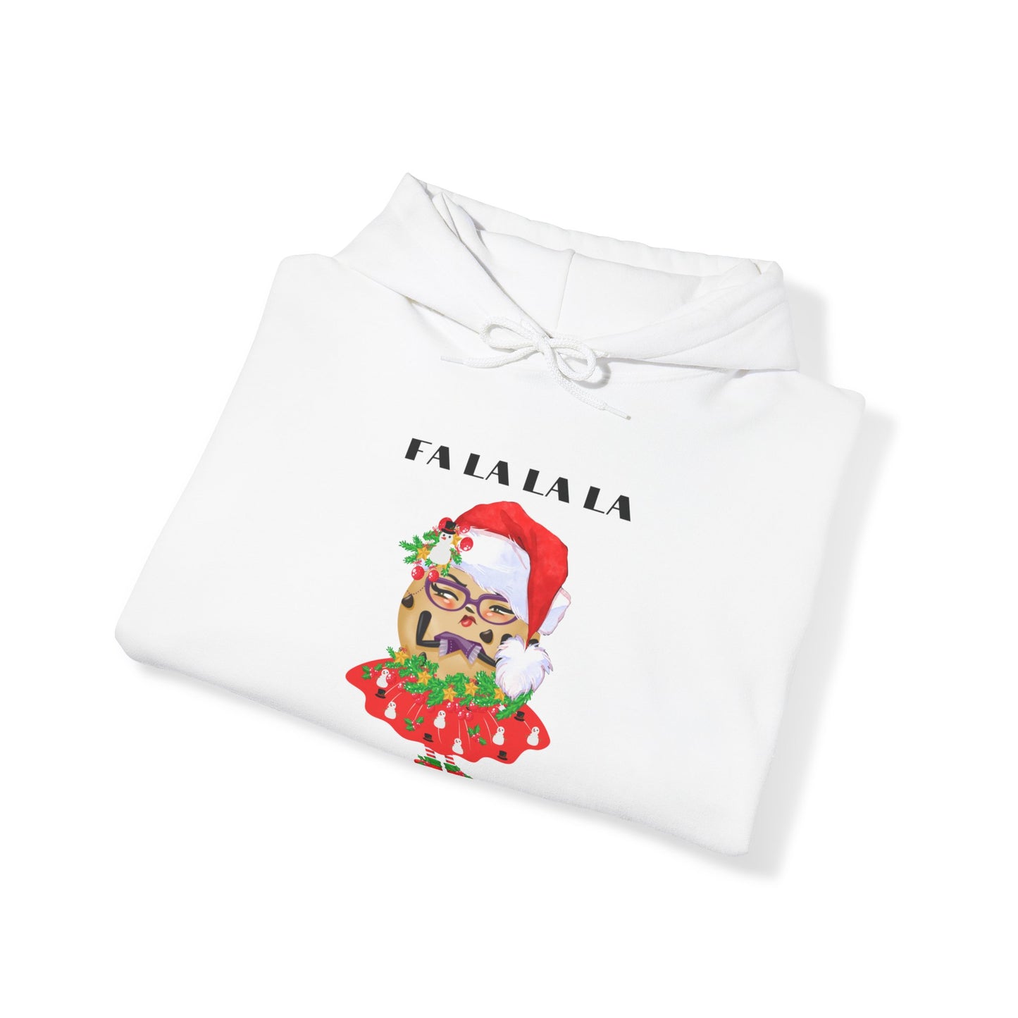 The Grumpy Cookies - Katrina Fa La La La Unisex Heavy Blend™ Hooded Sweatshirt