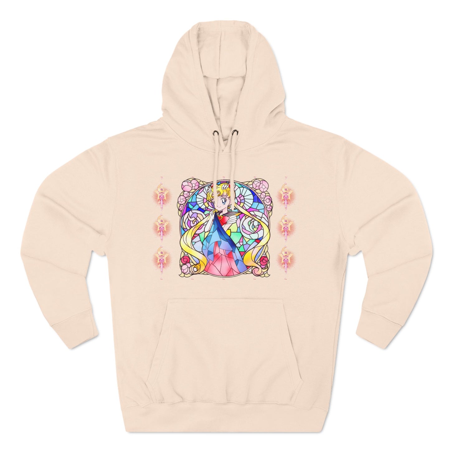 Sailor Moon - Stained Glass Sailor Power Pullover Hoodie