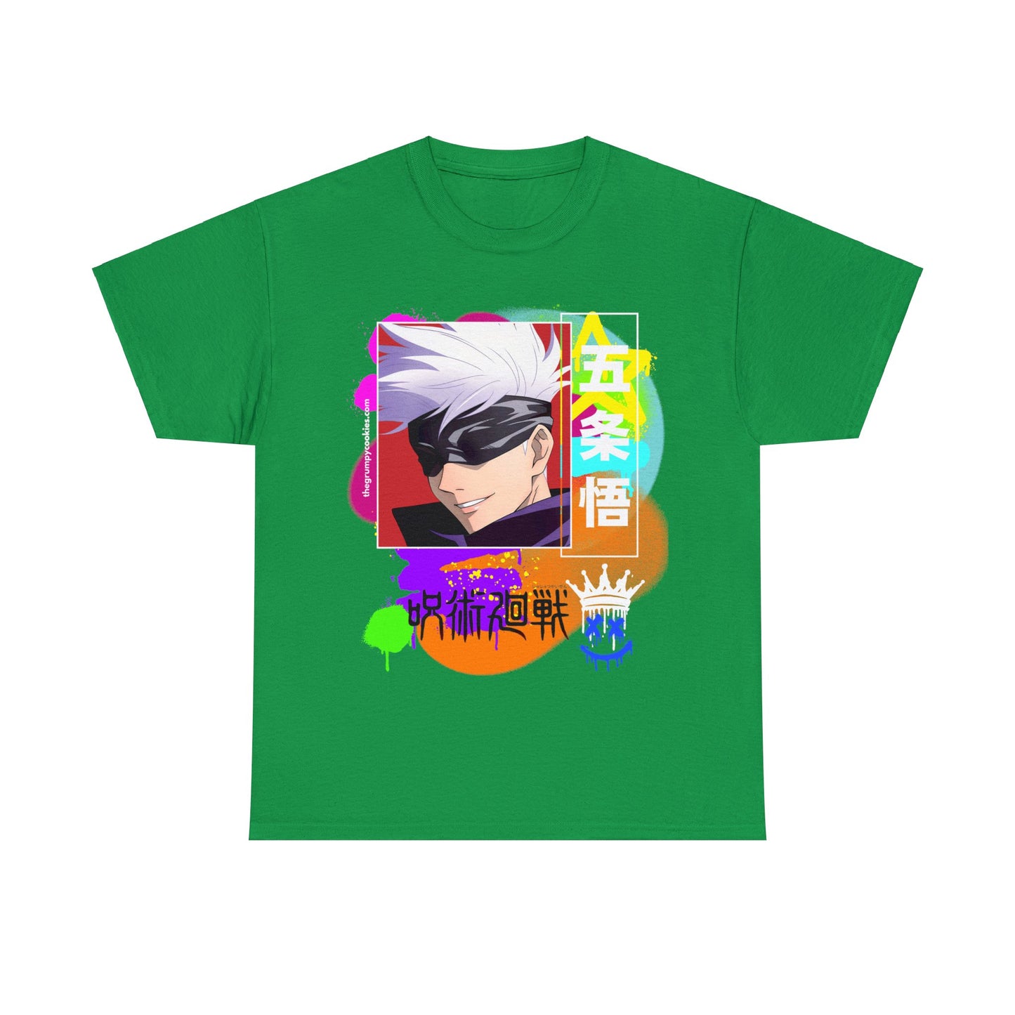 Jujutsu Kaisen - Gojo's Side Smile Unisex Heavy Cotton Tee
