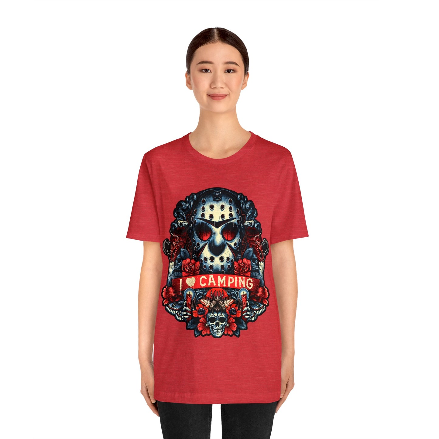 Friday the 13th - I Heart Camping Short Sleeve Tee