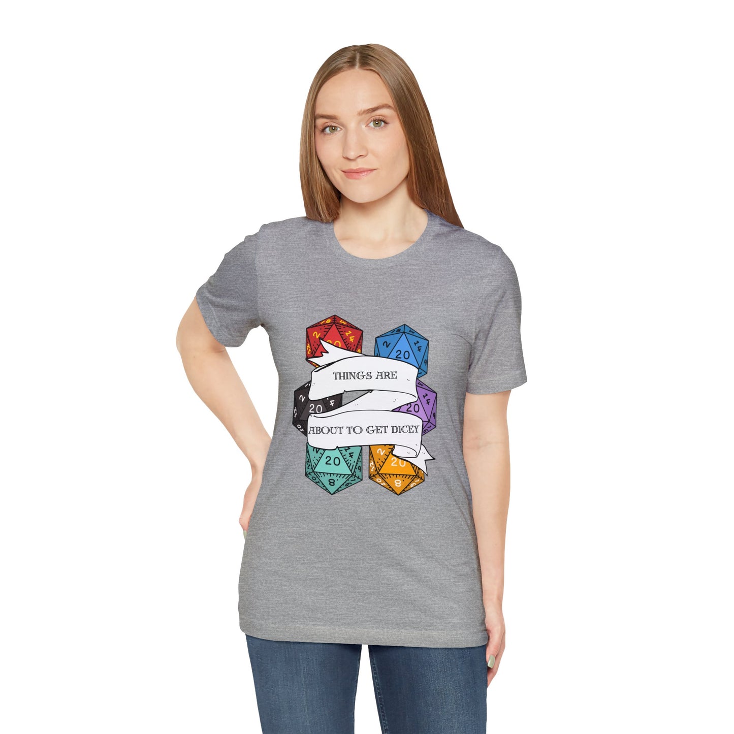 Dungeons & Dragons - Dicey Short Sleeve Tee