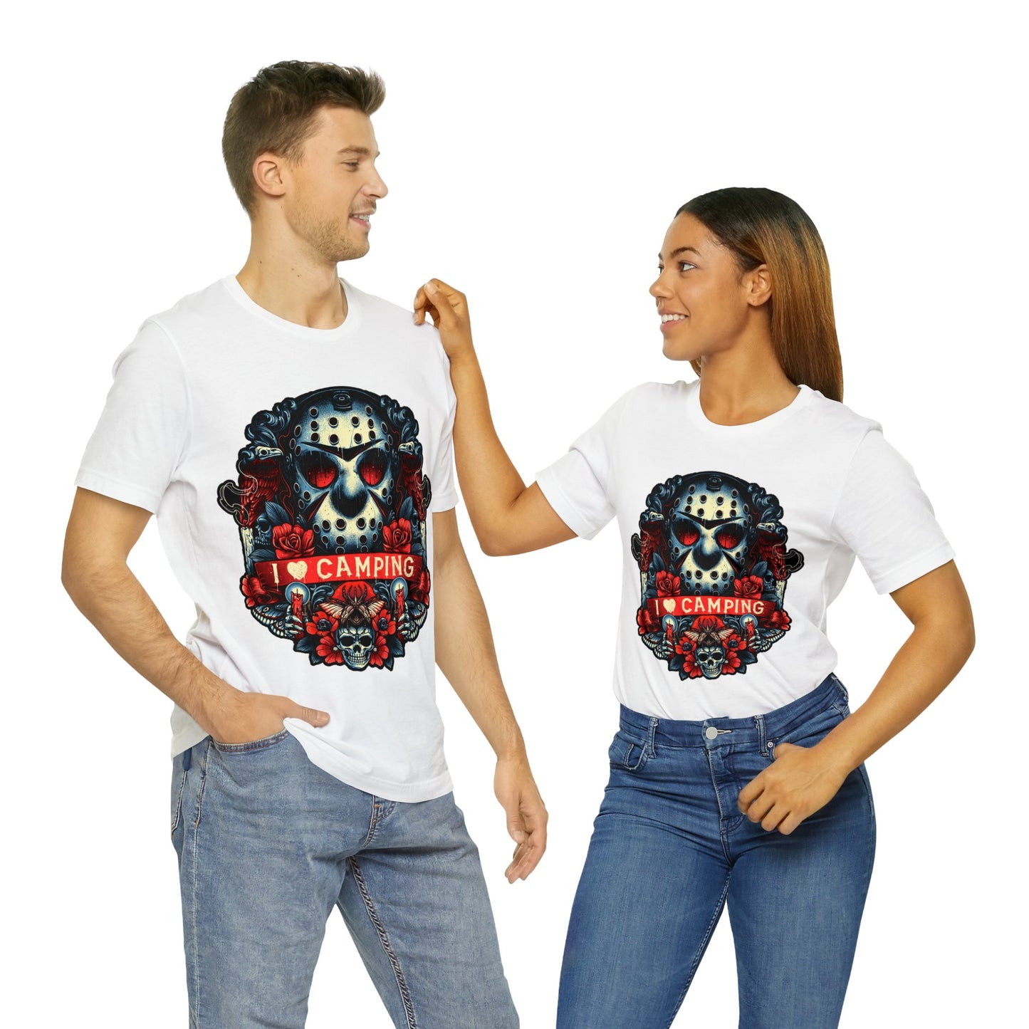 Friday the 13th - I Heart Camping Short Sleeve Tee