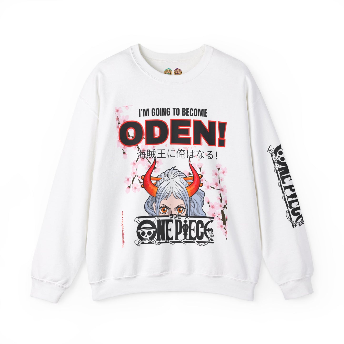 One Piece - I Will Be Oden Unisex Heavy Blend™ Crewneck Sweatshirt