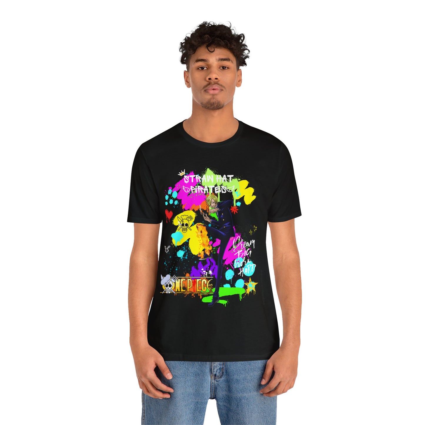 One Piece - Graffiti Sanji Unisex Jersey Short Sleeve Tee