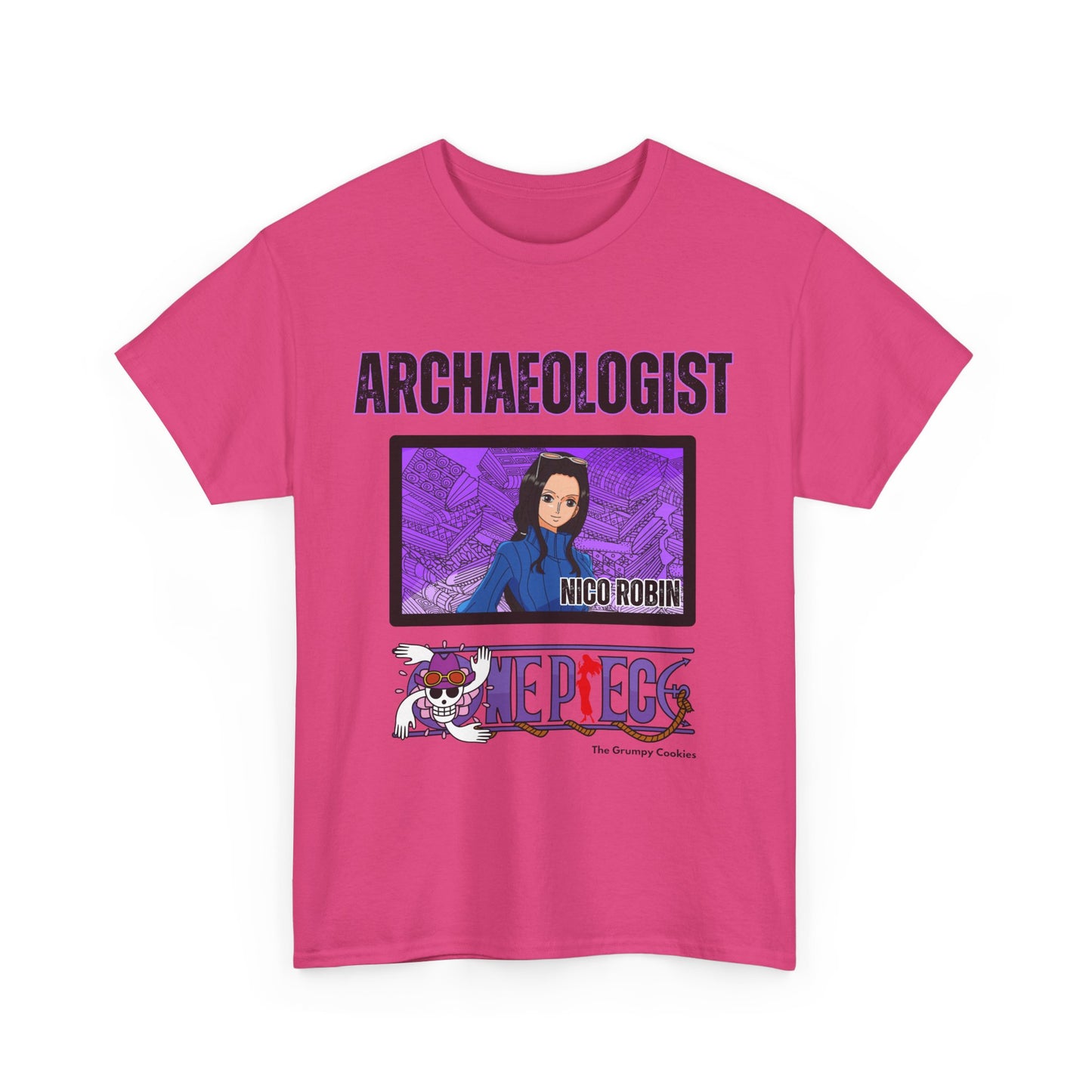 One Piece - Archaeologist Robin Unisex Heavy Cotton Tee