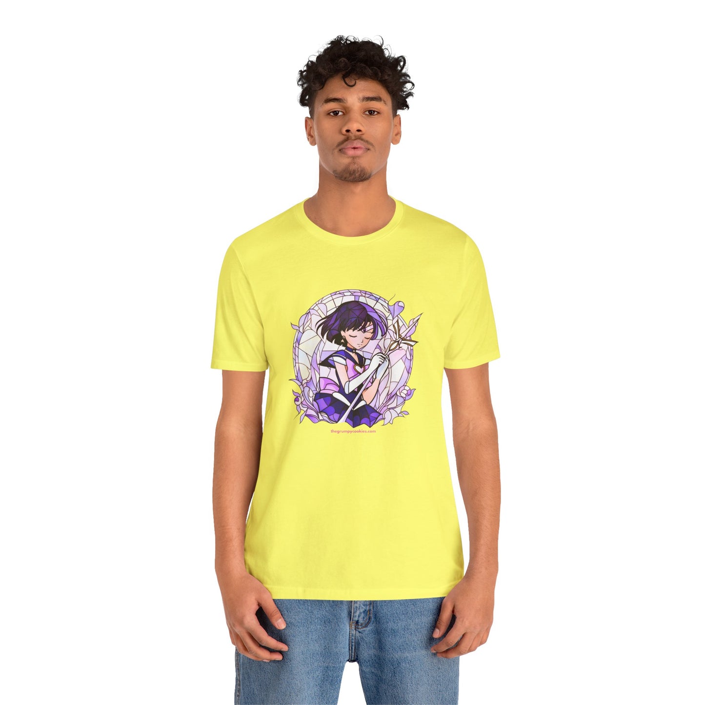 Sailor Moon - Sailor Saturn Jersey Short Sleeve Tee