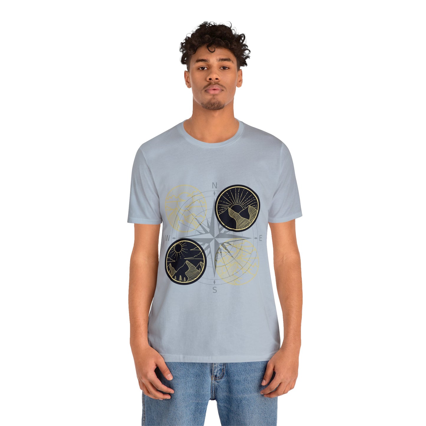 The Grumpy Cookies - Compass Short Sleeve Tee