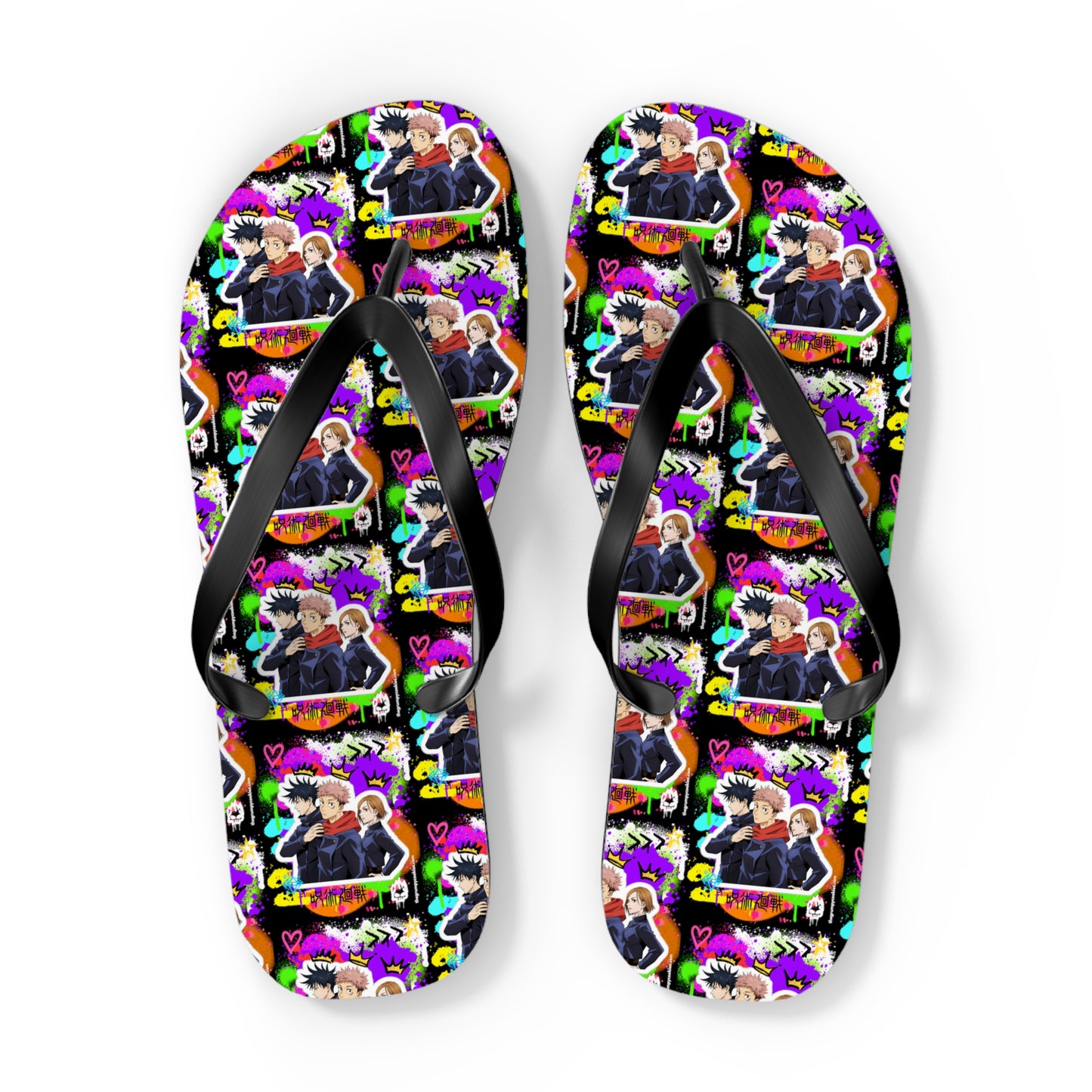 Jujutsu Kaisen - First Years Unisex Flip Flops
