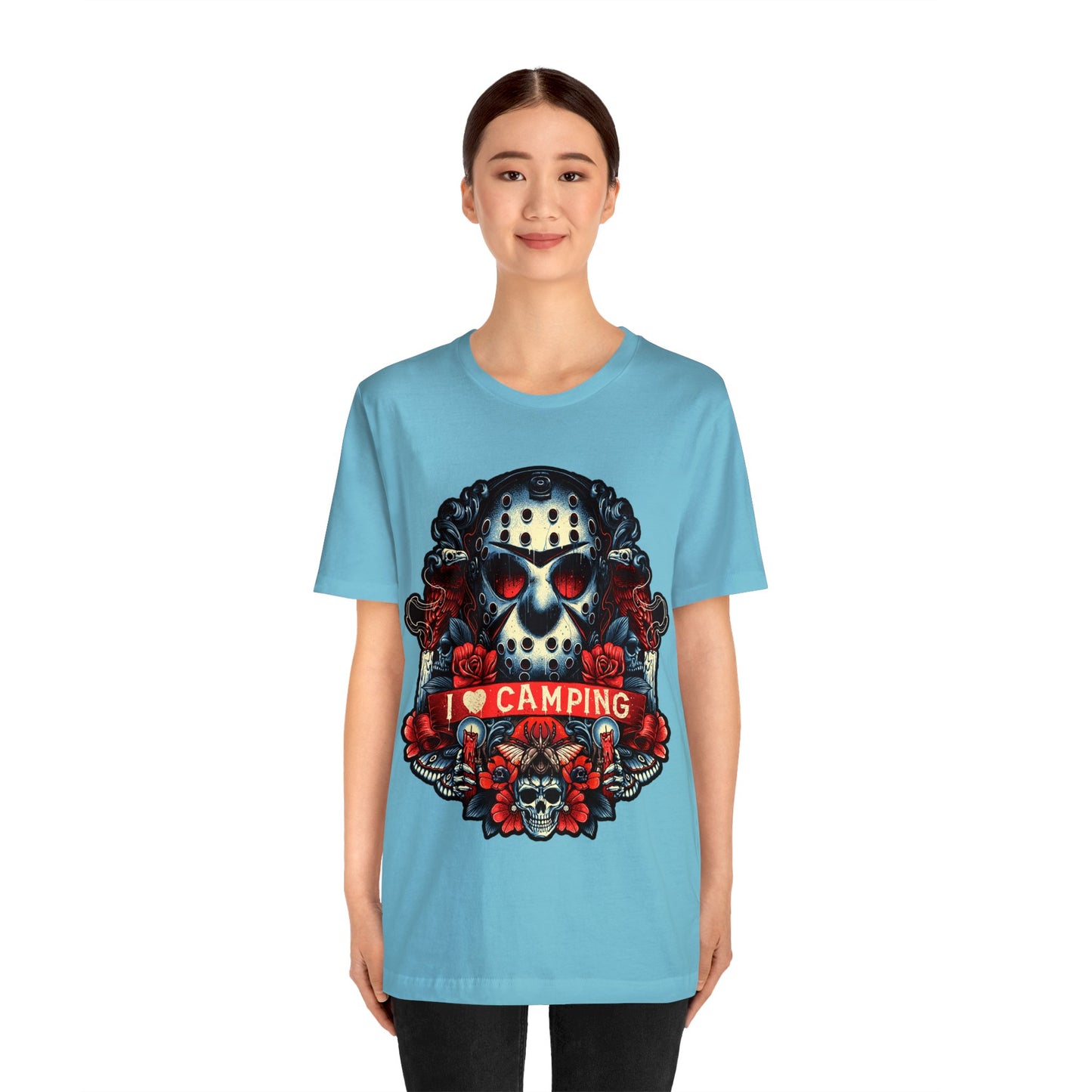 Friday the 13th - I Heart Camping Short Sleeve Tee