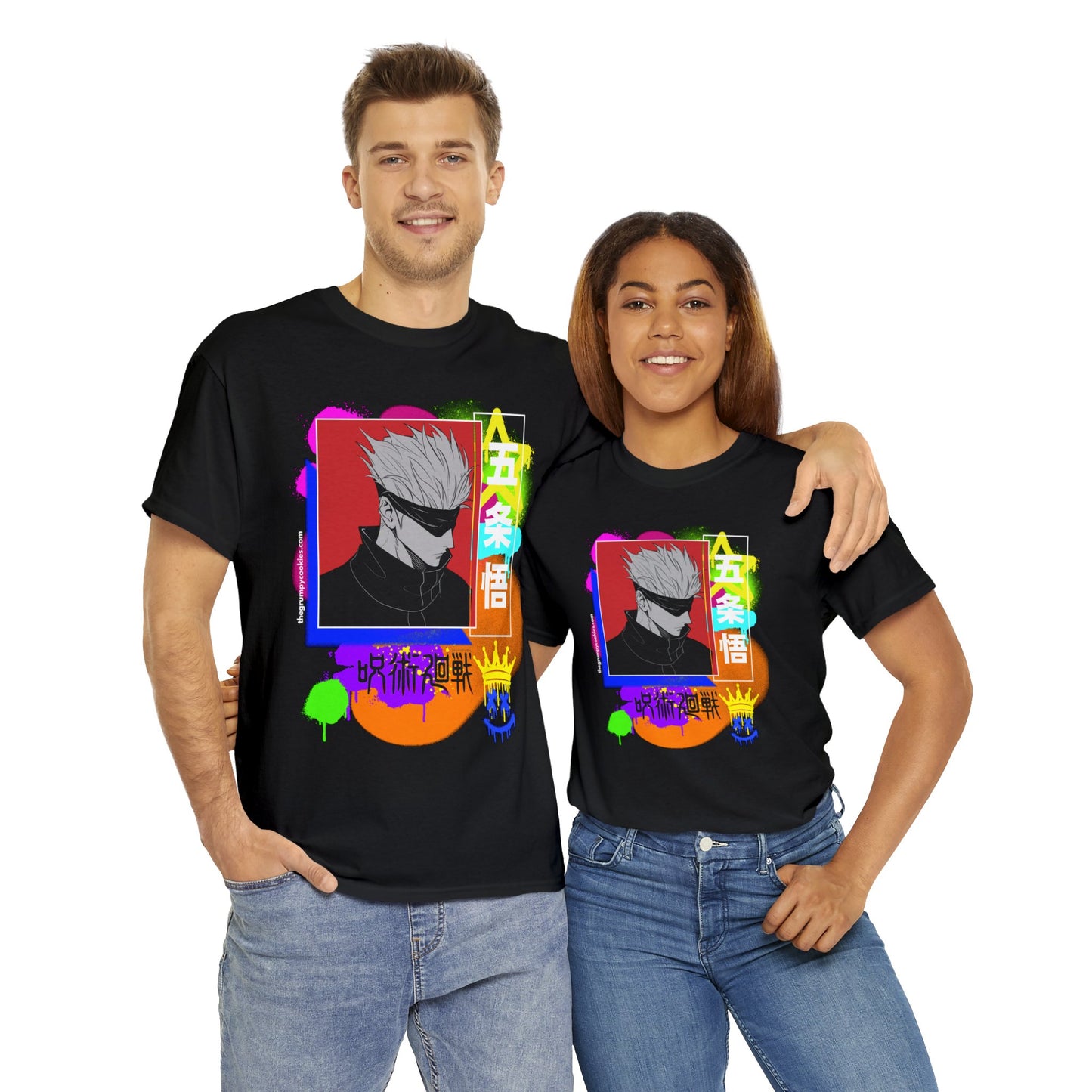 Jujutsu Kaisen - Emo Gojo Unisex Heavy Cotton Tee