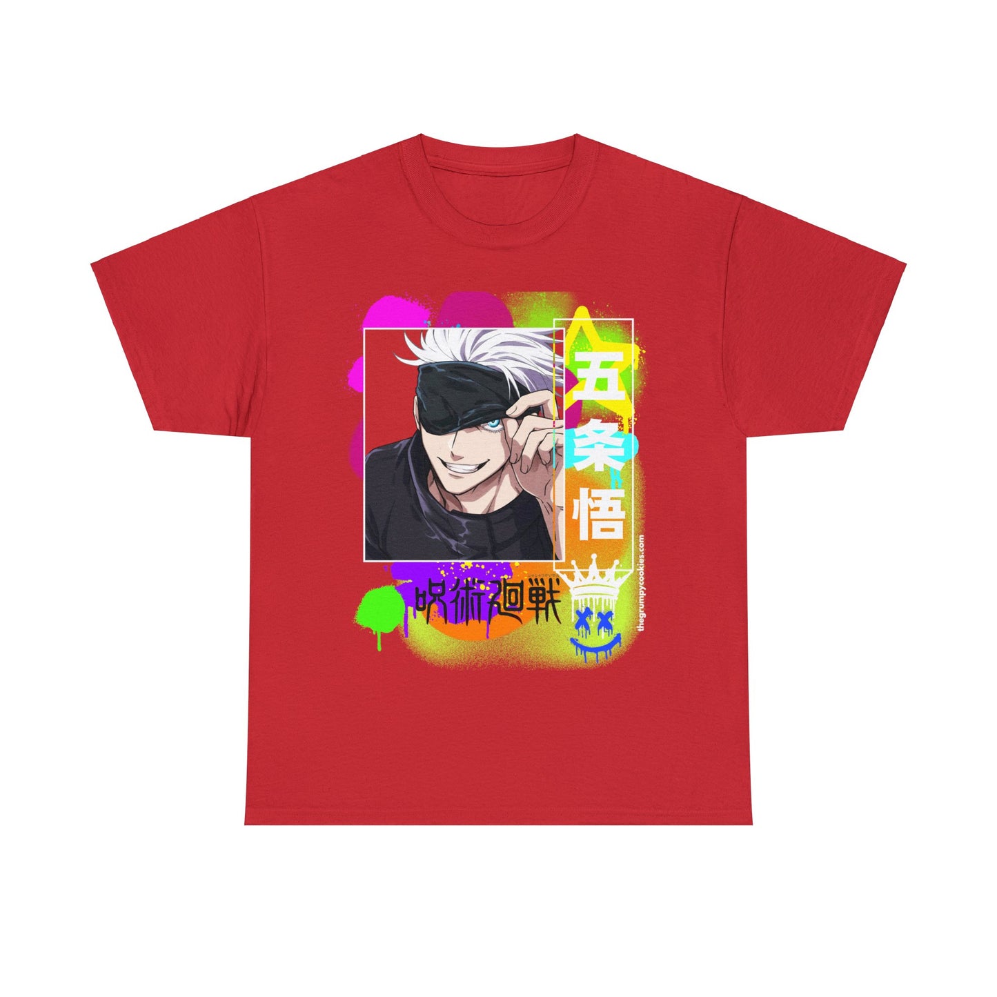 Jujutsu Kaisen - Peekaboo Gojo Unisex Heavy Cotton Tee