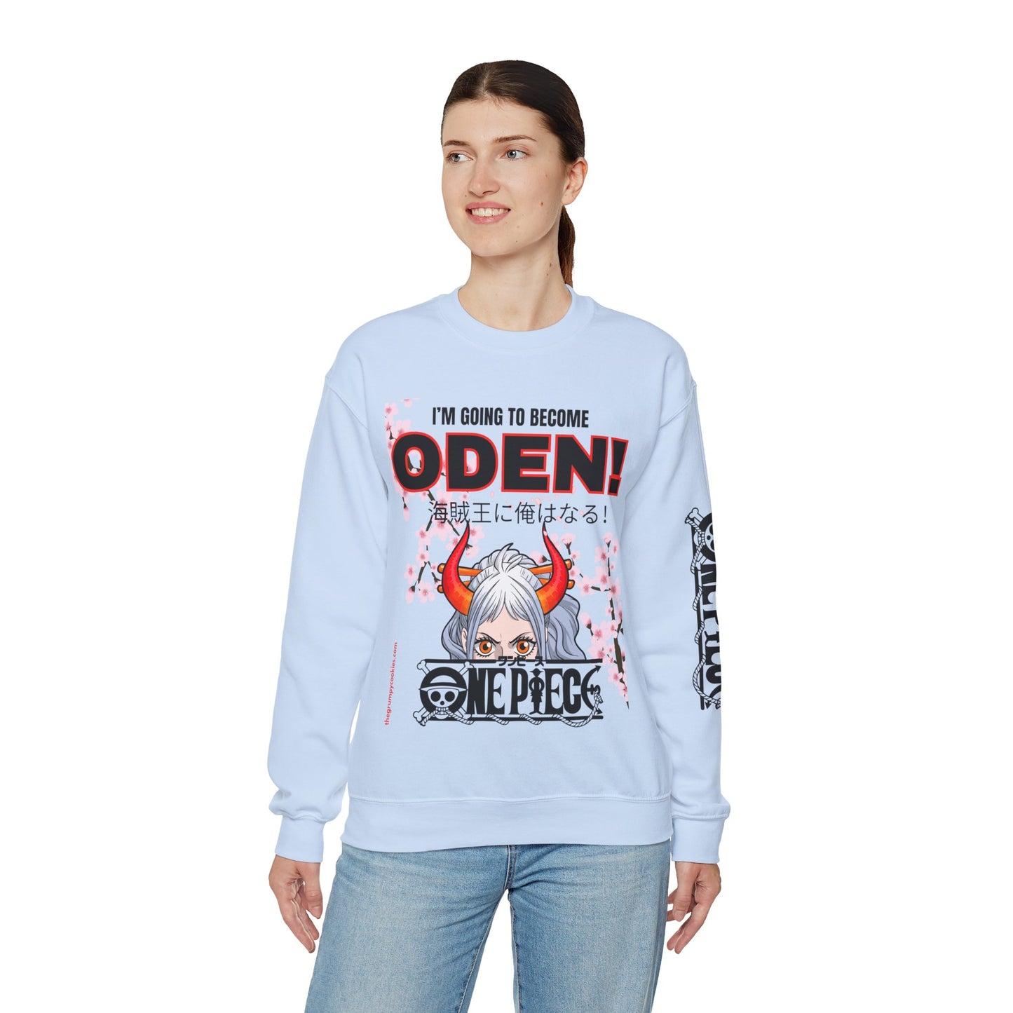 One Piece - I Will Be Oden Unisex Heavy Blend™ Crewneck Sweatshirt