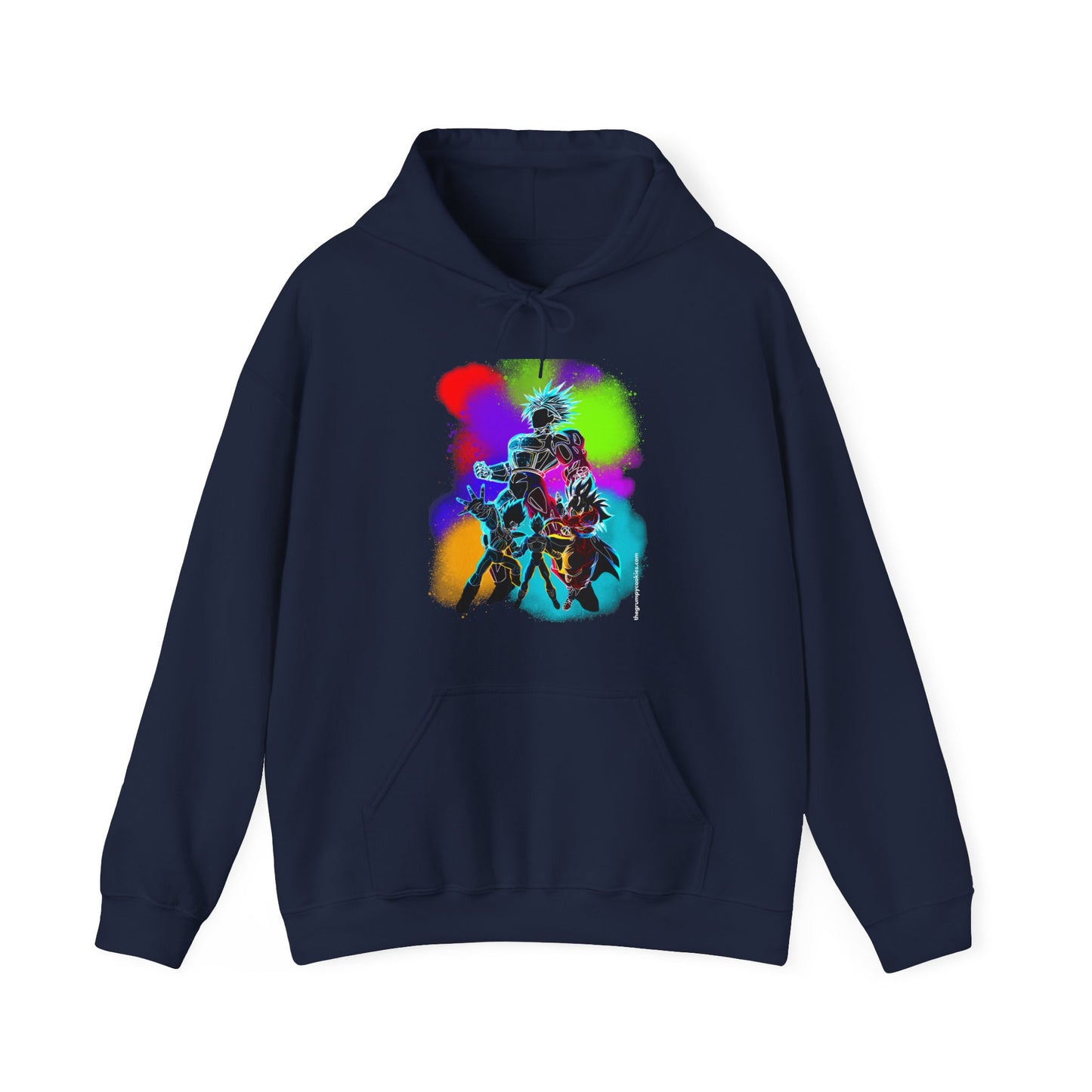 Dragon Ball - Technicolor Unisex Heavy Blend™ Hooded Sweatshirt