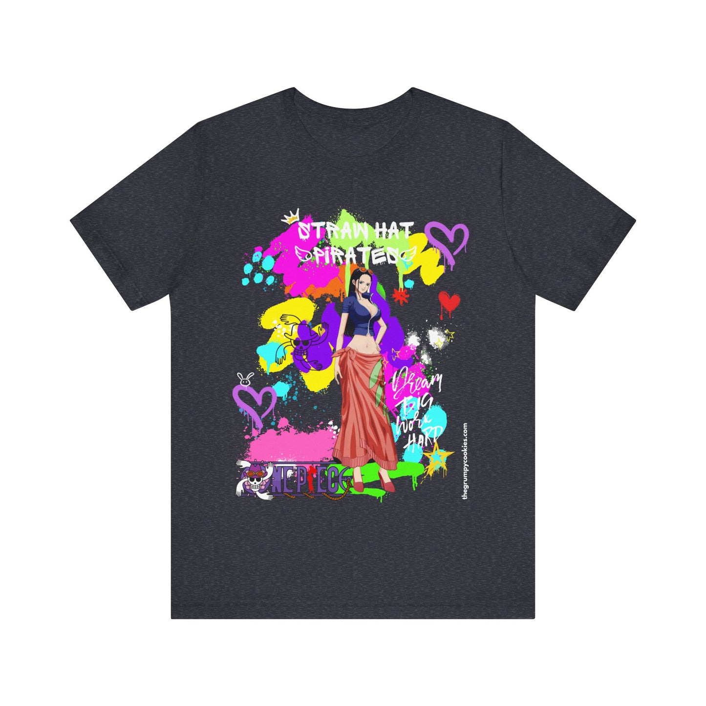 One Piece - Graffiti Robin Unisex Jersey Short Sleeve Tee