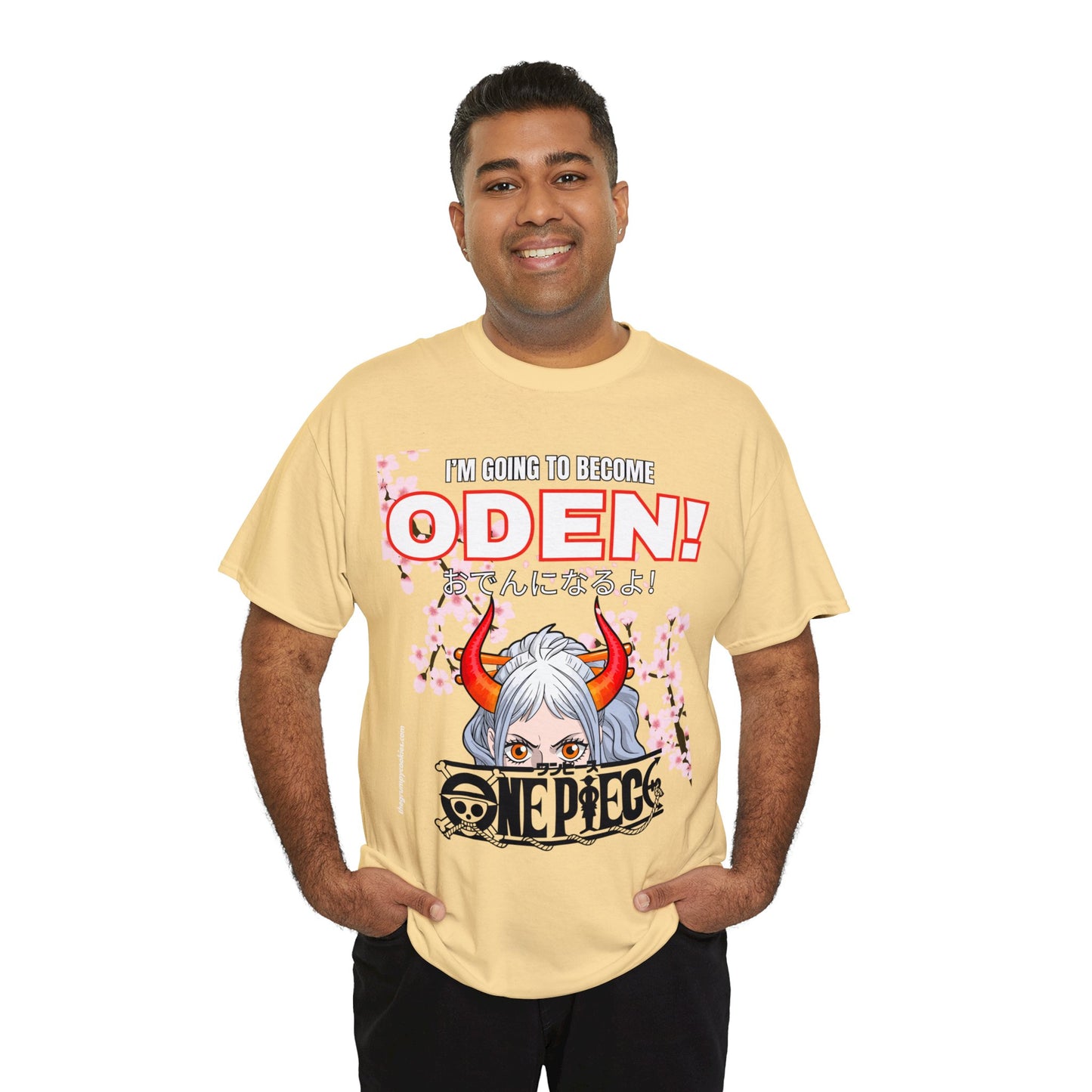 One Piece - I'll Be Oden Unisex Heavy Cotton Tee