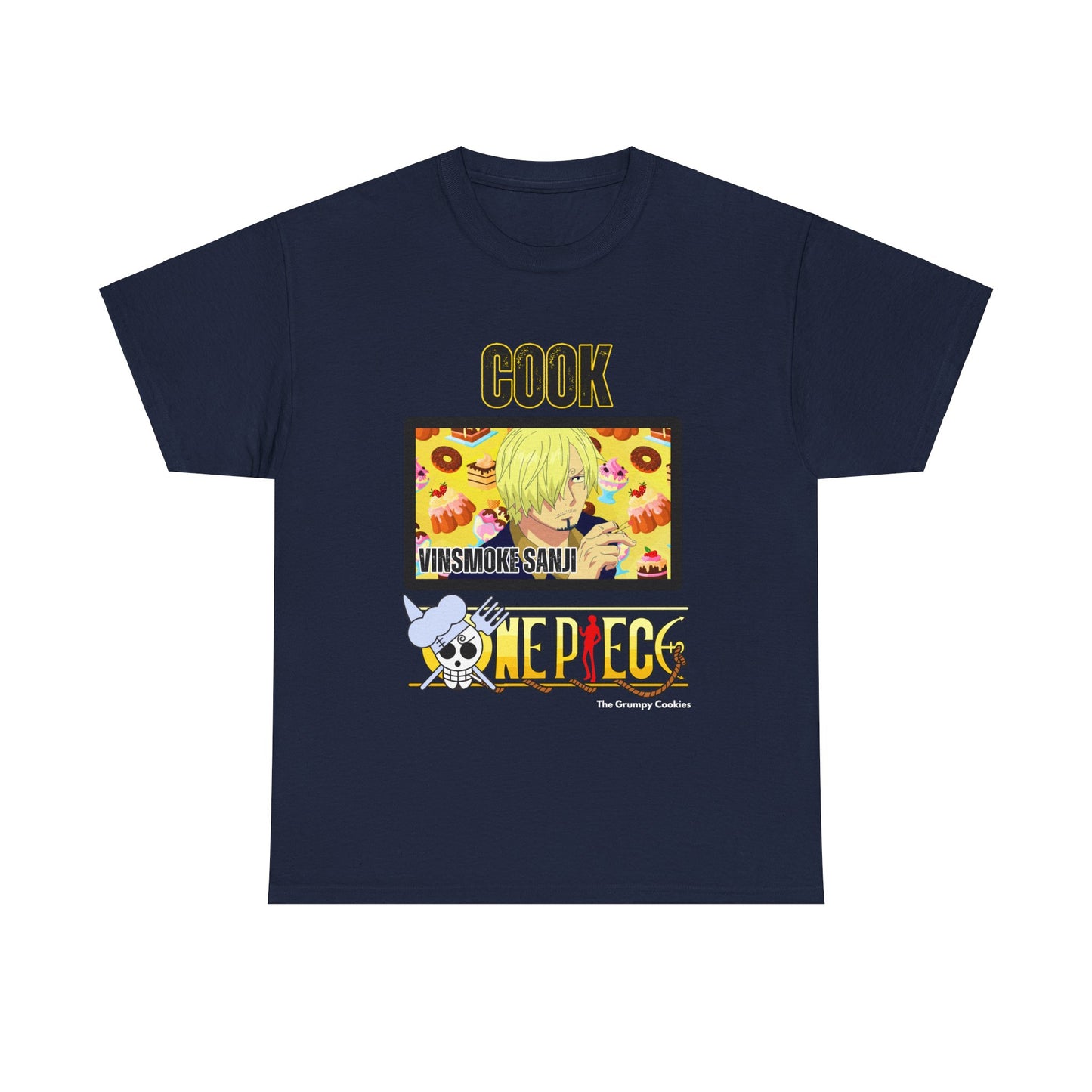 One Piece - Cook Sanji Unisex Heavy Cotton Tee