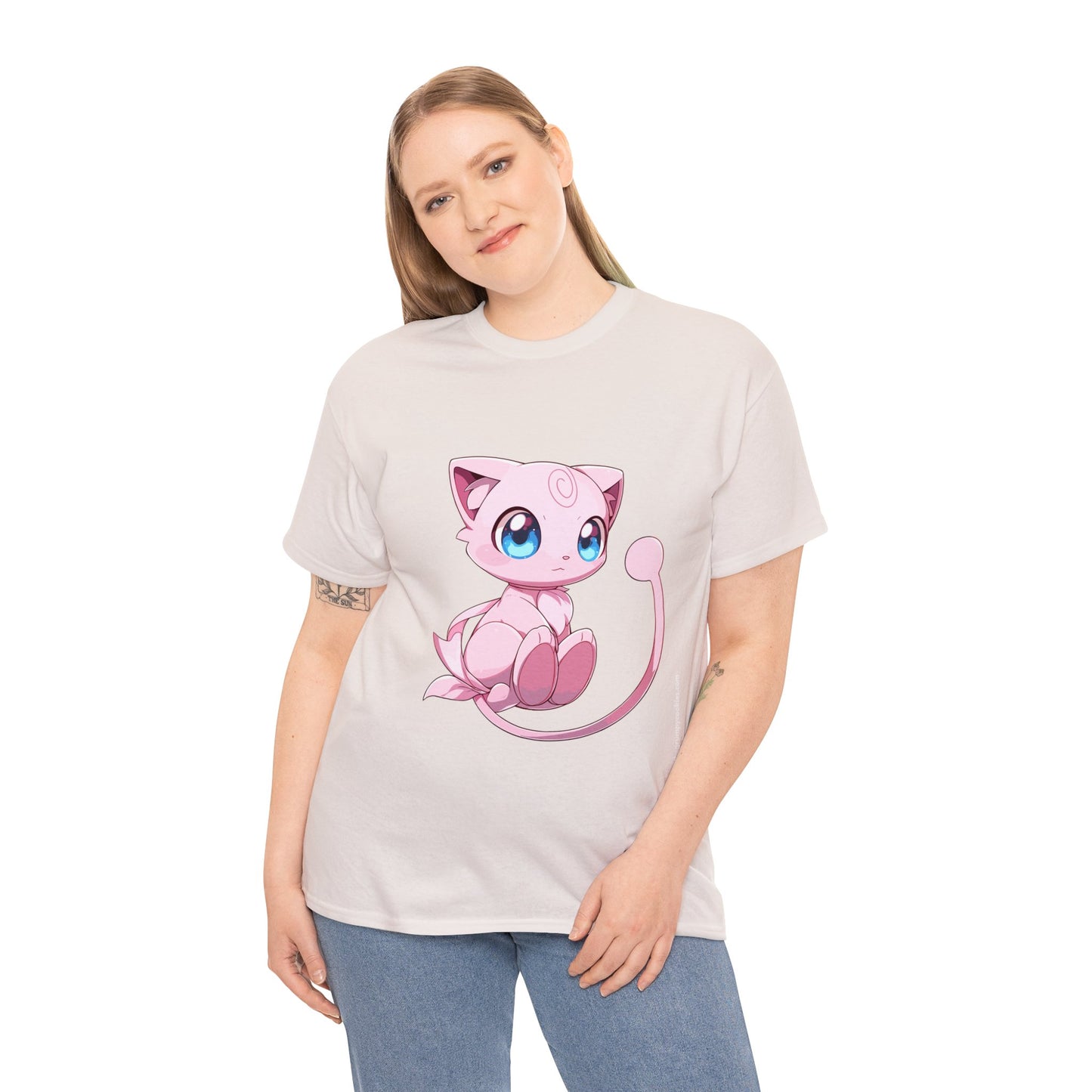 Pokemon - Mew Mew Unisex Heavy Cotton Tee