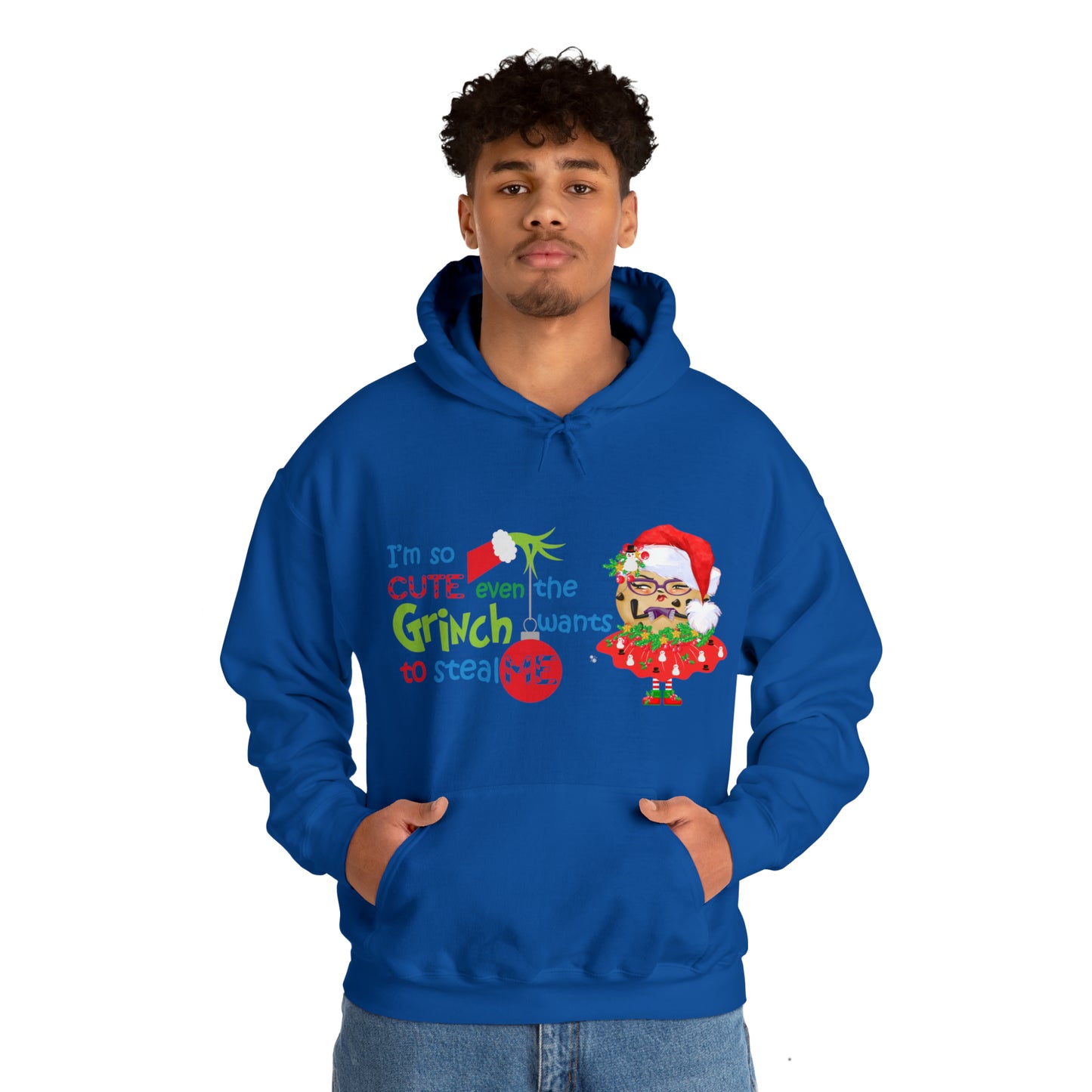 The Grumpy Cookies - Even the Grinch Loves TGC Unisex Heavy Blend™ Hooded Sweatshirt