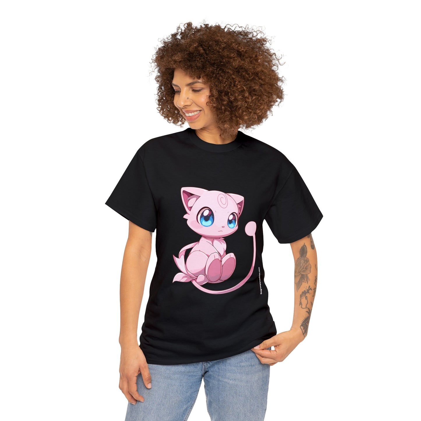 Pokemon - Mew Mew Unisex Heavy Cotton Tee