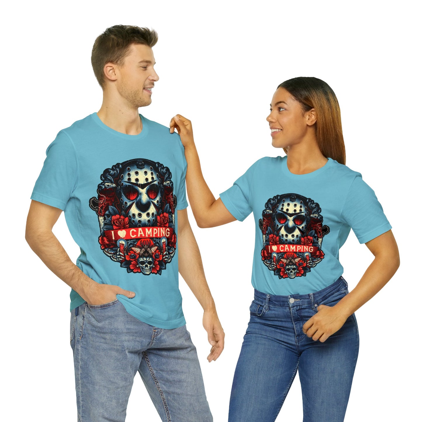 Friday the 13th - I Heart Camping Short Sleeve Tee