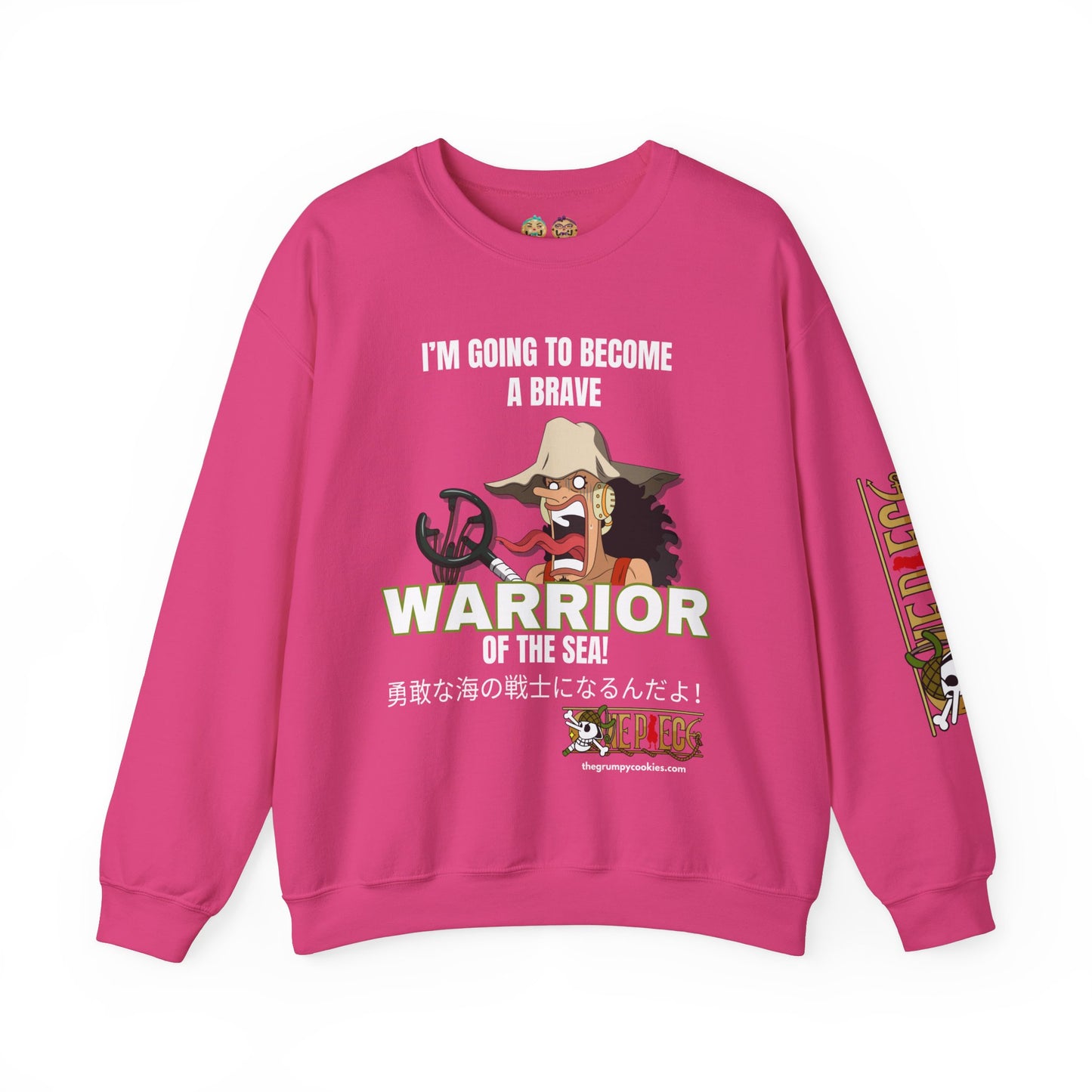 One Piece - Brave-ish Warrior of the Sea Unisex Heavy Blend™ Crewneck Sweatshirt