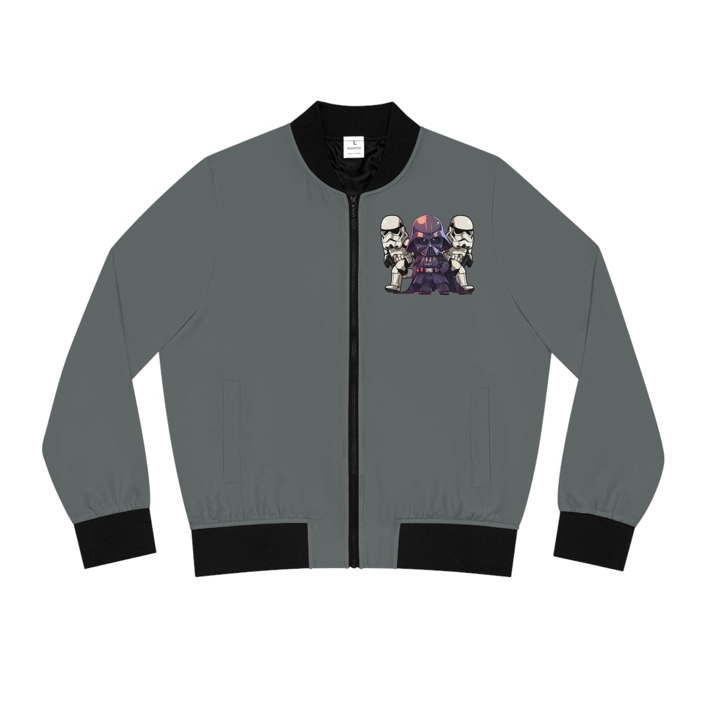 Star Wars - Dark Side Women's Grey Bomber Jacket