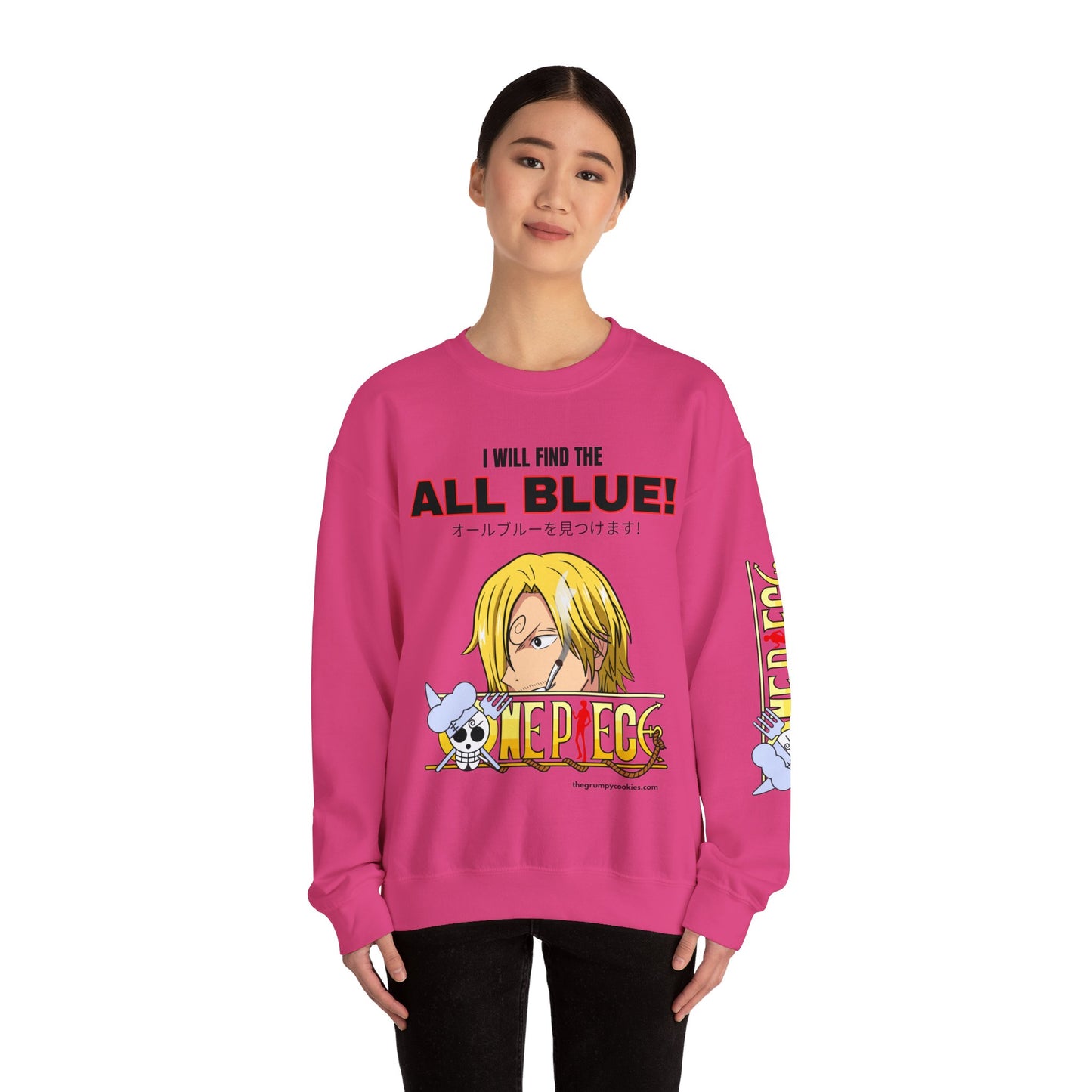 One Piece - Dream Follower Unisex Heavy Blend™ Crewneck Sweatshirt