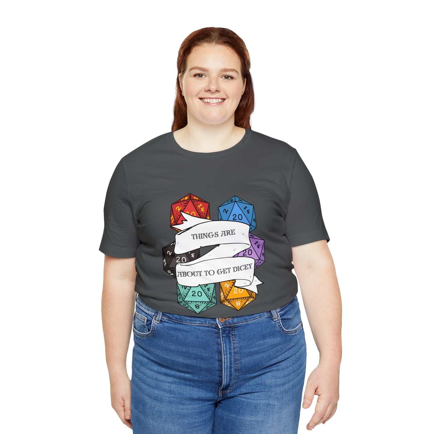 Dungeons & Dragons - Dicey Short Sleeve Tee