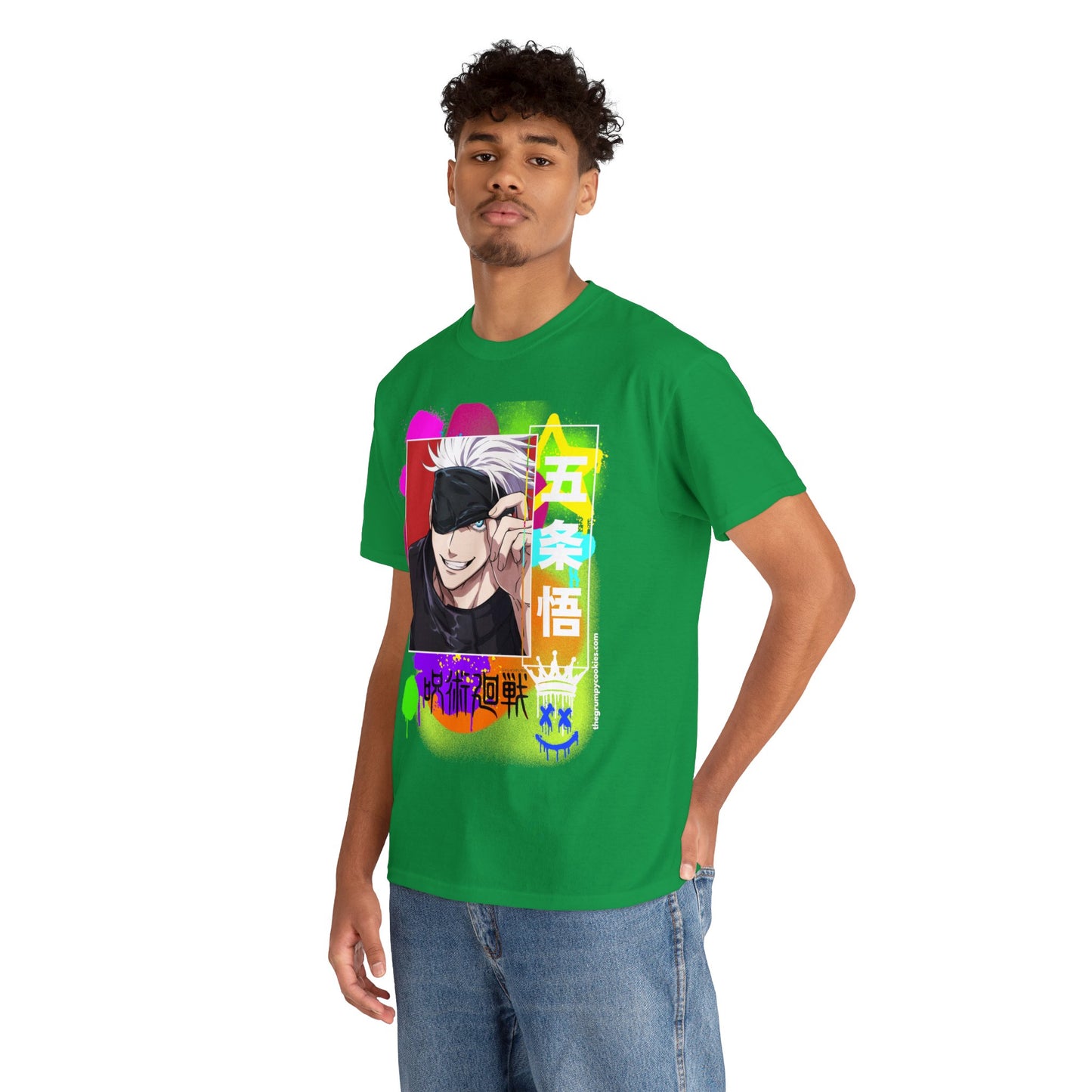 Jujutsu Kaisen - Peekaboo Gojo Unisex Heavy Cotton Tee