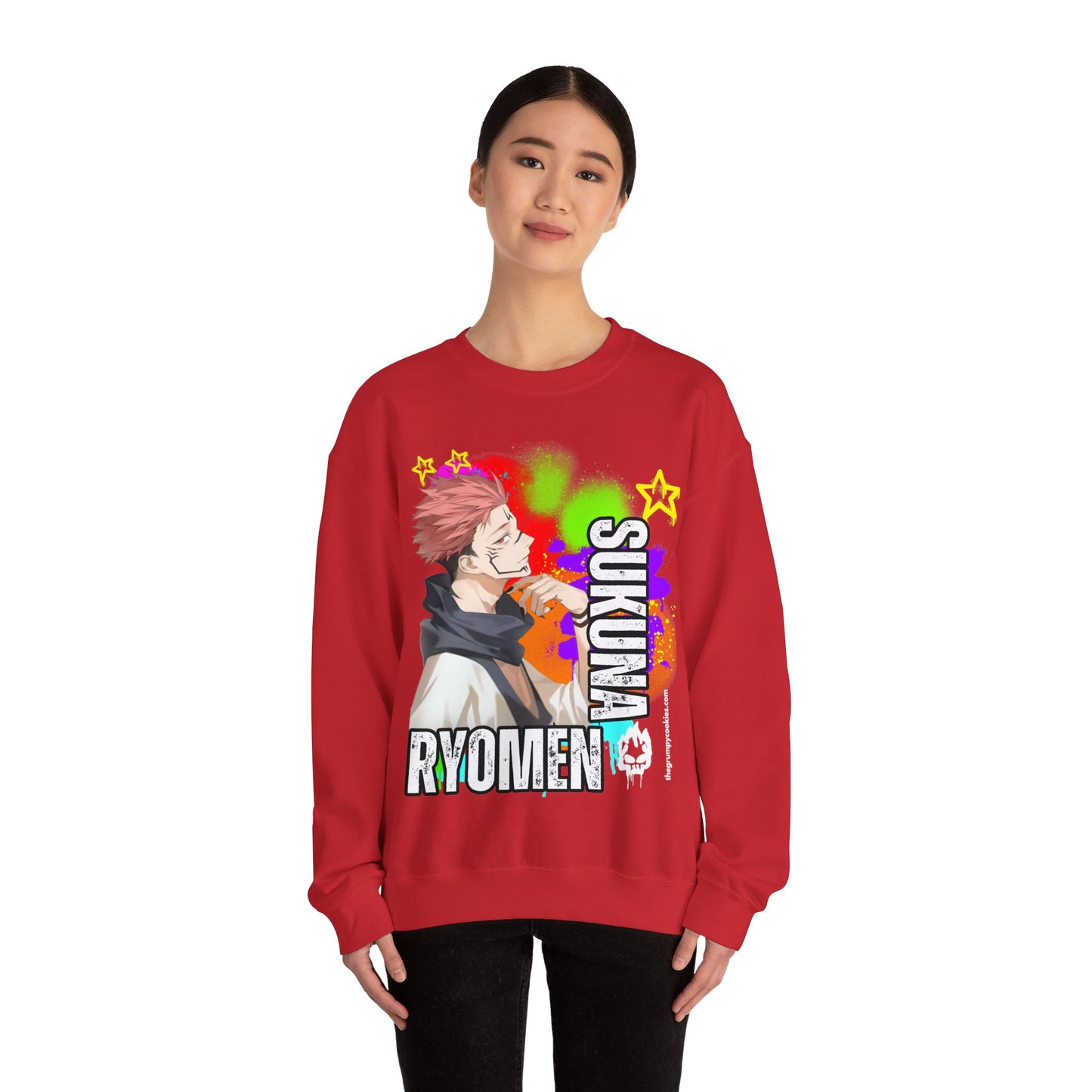 Jujutsu Kaisen - Sakuna Ryomen Unisex Heavy Blend™ Crewneck Sweatshirt