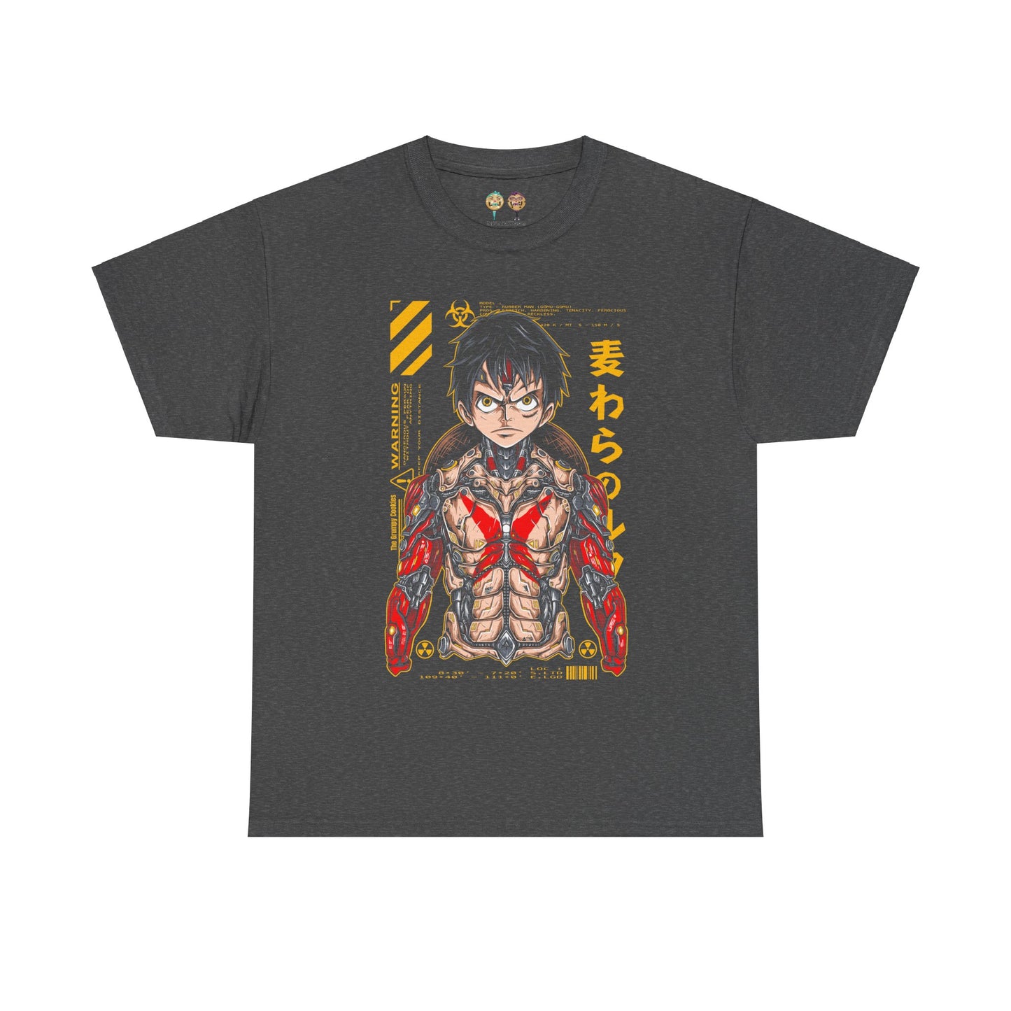 One Piece - Mecha Luffy Print Unisex Heavy Cotton Tee