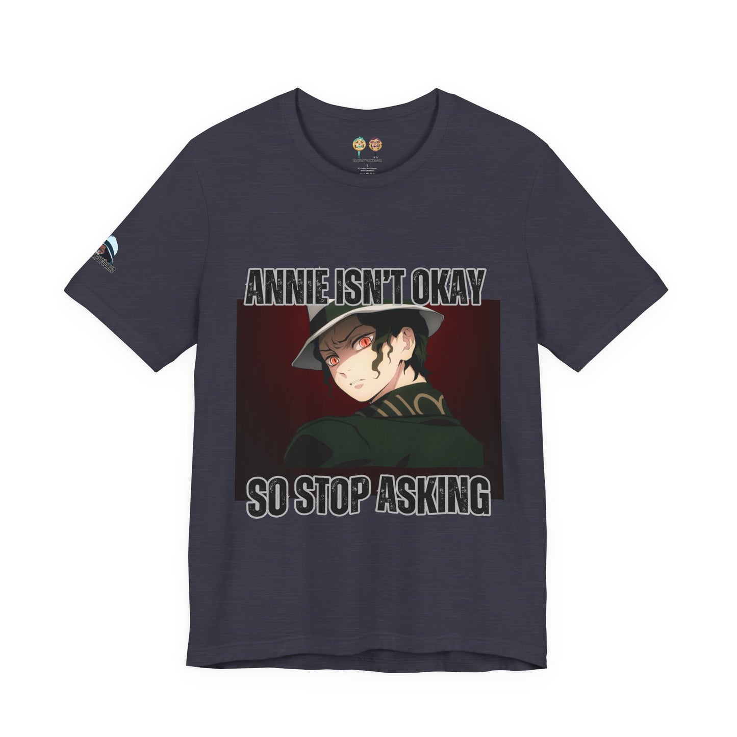 Demon Slayer - Blood Stains on the Carpet Unisex Jersey Short Sleeve Tee