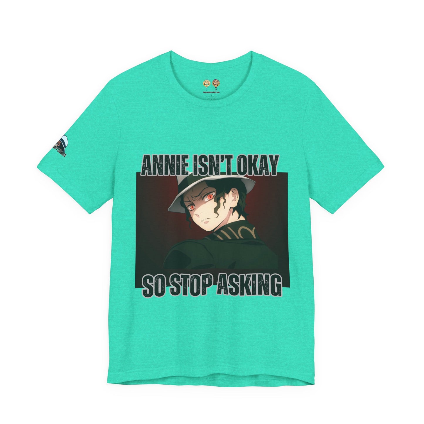 Demon Slayer - Blood Stains on the Carpet Unisex Jersey Short Sleeve Tee