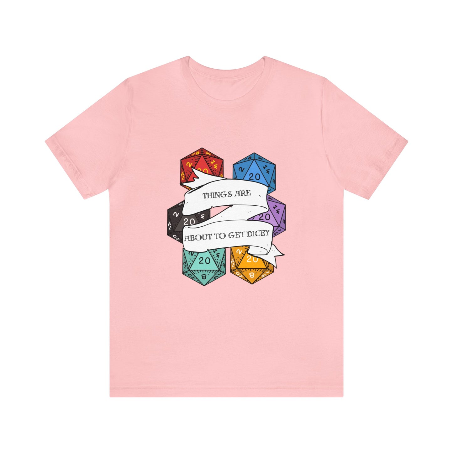 Dungeons & Dragons - Dicey Short Sleeve Tee