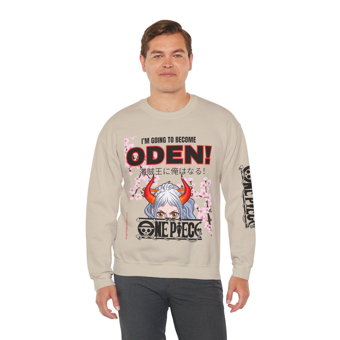 One Piece - I Will Be Oden Unisex Heavy Blend™ Crewneck Sweatshirt
