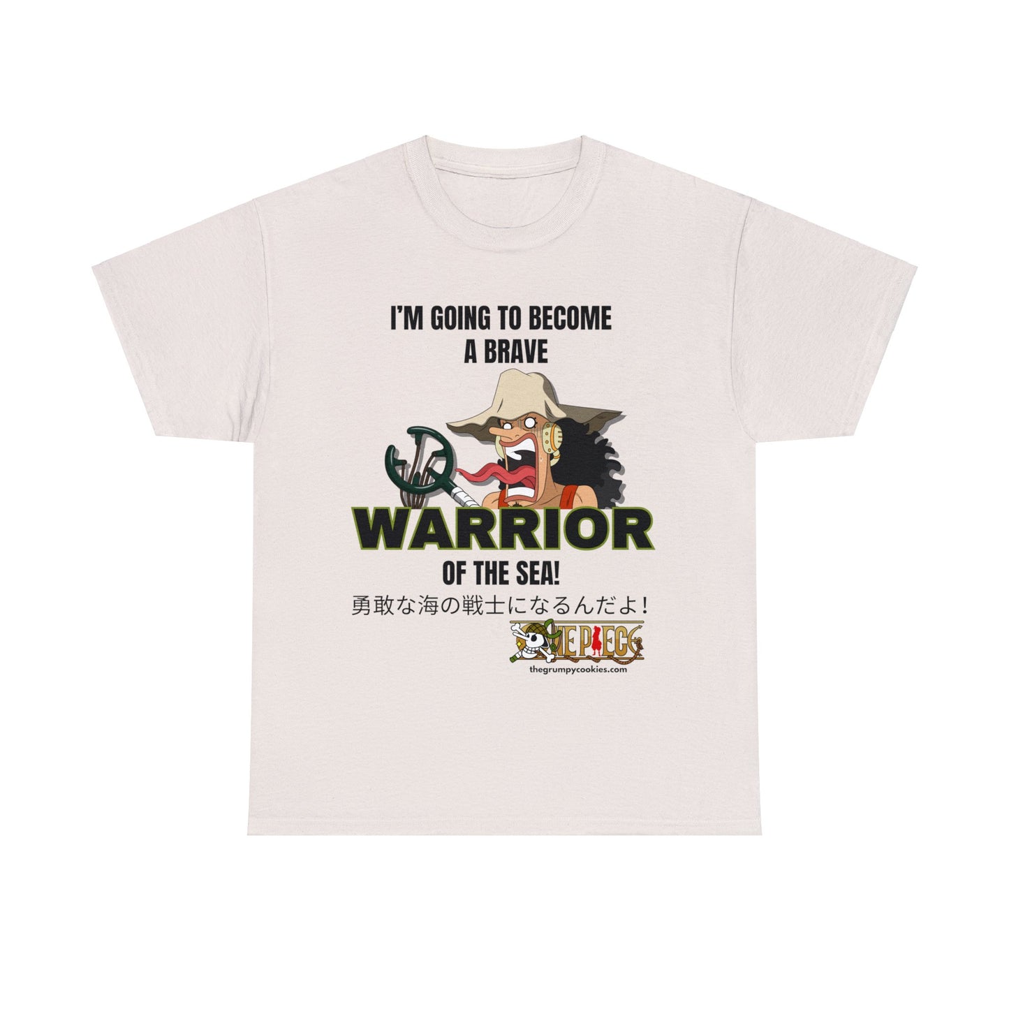 One Piece - Brave-ish Warrior of the Sea Unisex Heavy Cotton Tee