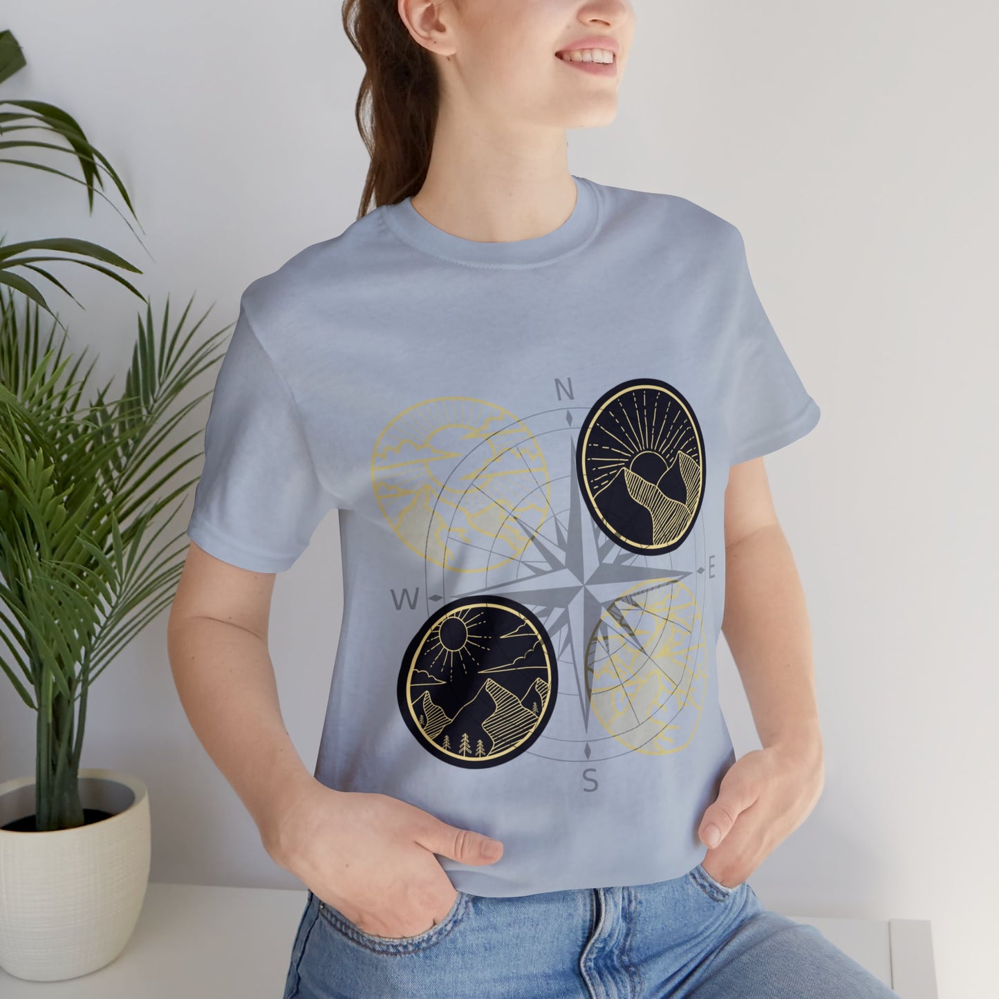 The Grumpy Cookies - Compass Short Sleeve Tee