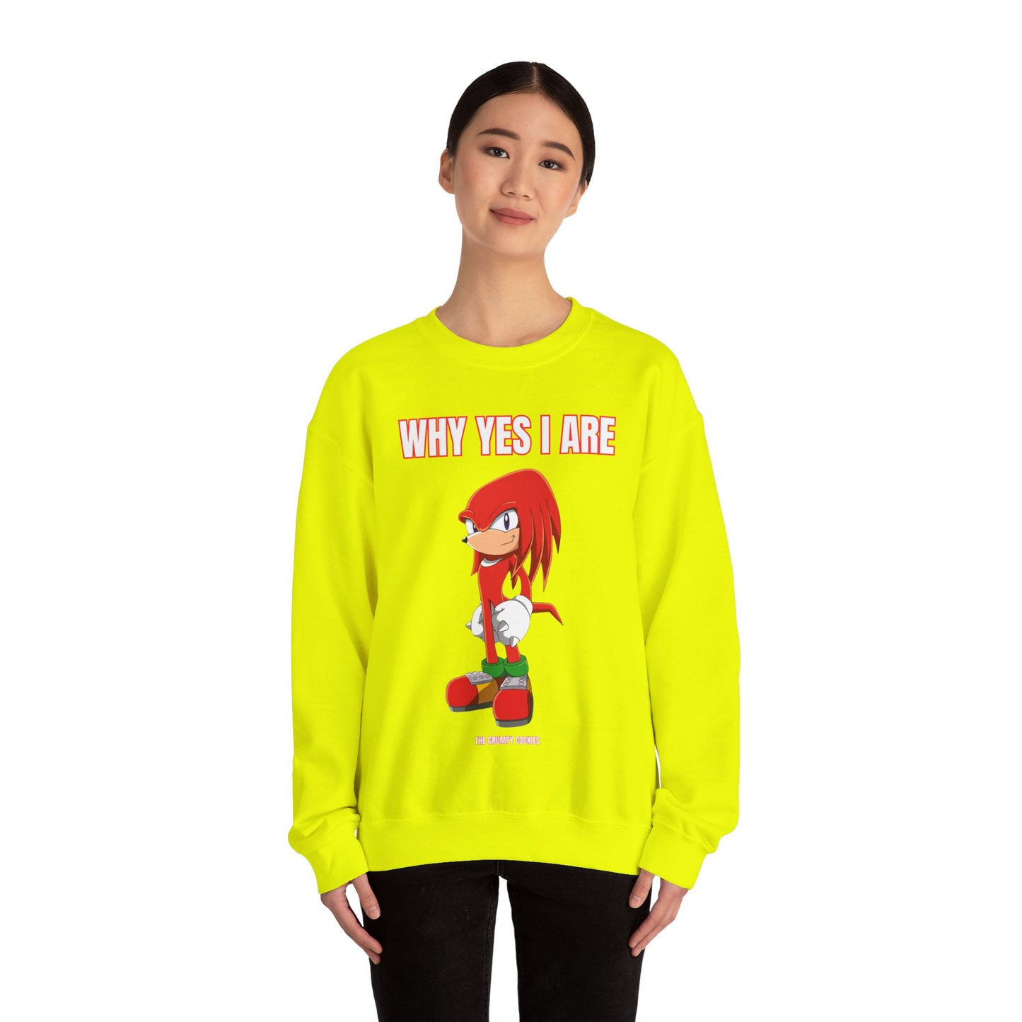 Sonic - Why Yes I Are Unisex Heavy Blend™ Crewneck Sweatshirt