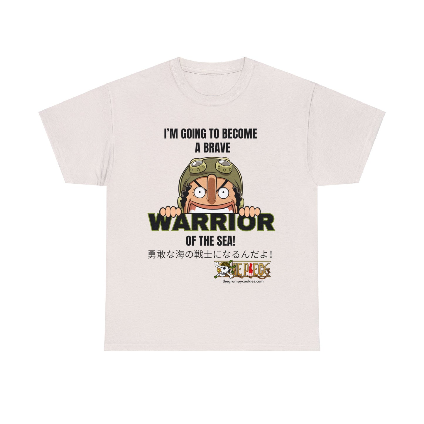 One Piece - Brave Warrior of the Sea Unisex Heavy Cotton Tee