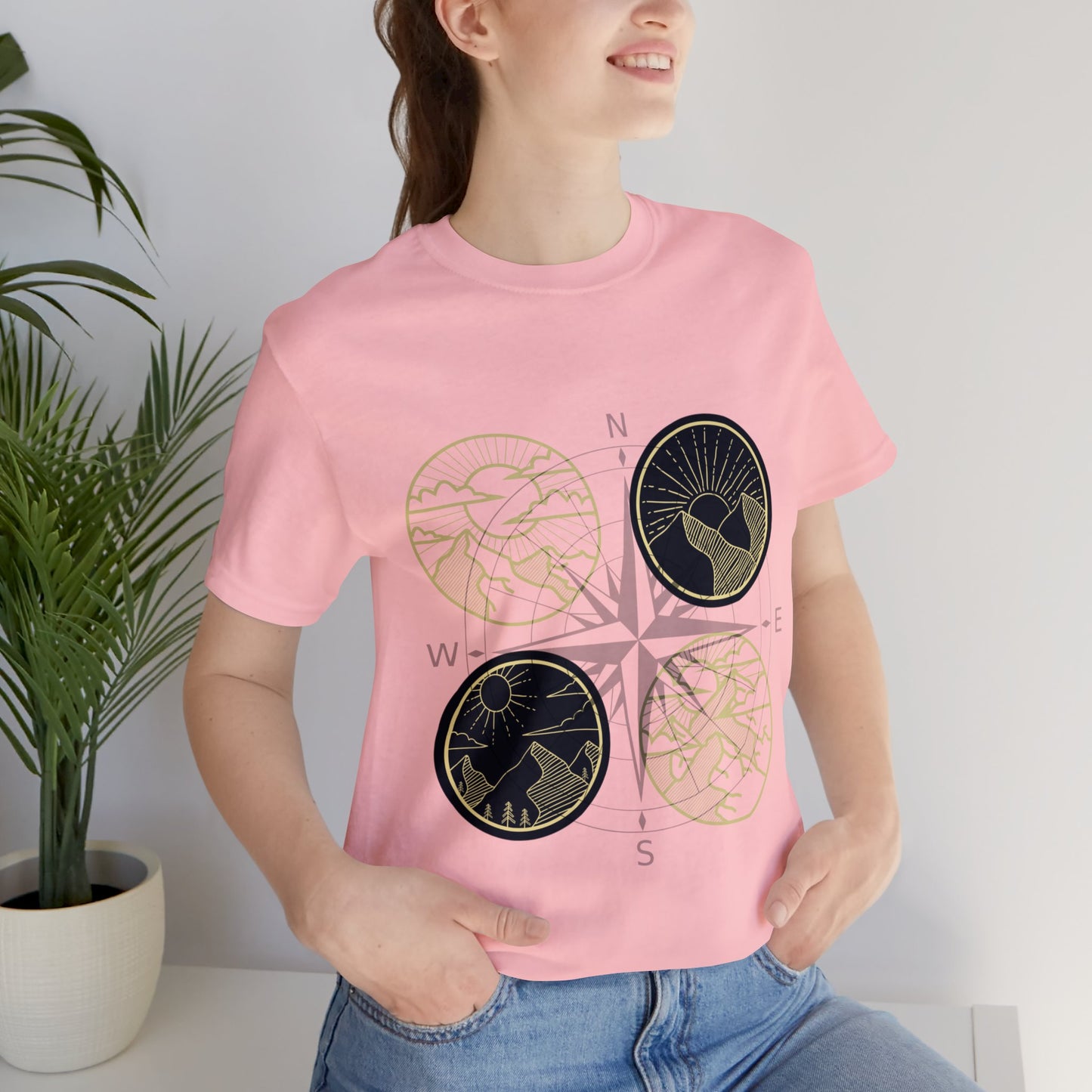 The Grumpy Cookies - Compass Short Sleeve Tee
