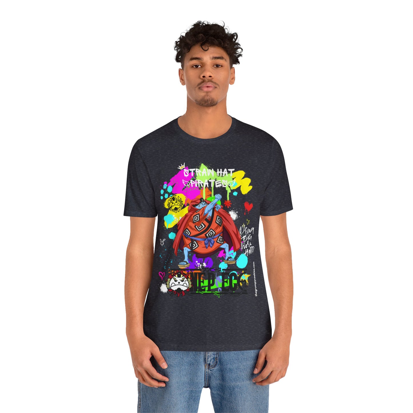 One Piece - Graffiti Jimbei Unisex Jersey Short Sleeve Tee