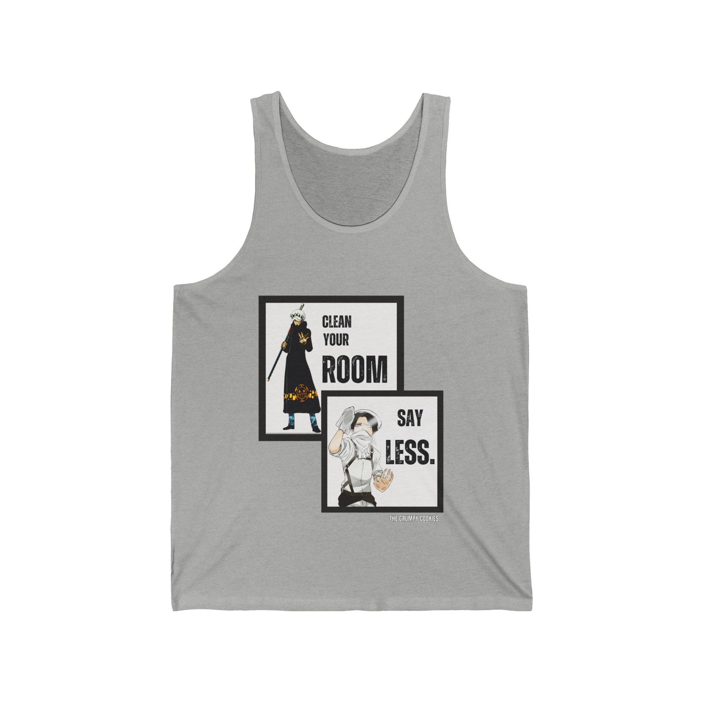 One Piece - Say Less Levi x Law Crossover Men's Jersey Tank
