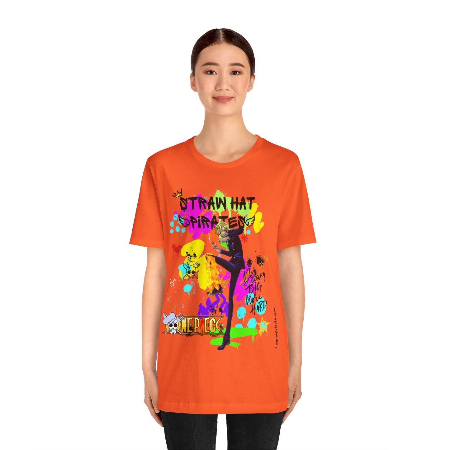 One Piece - Graffiti Sanji Unisex Jersey Short Sleeve Tee
