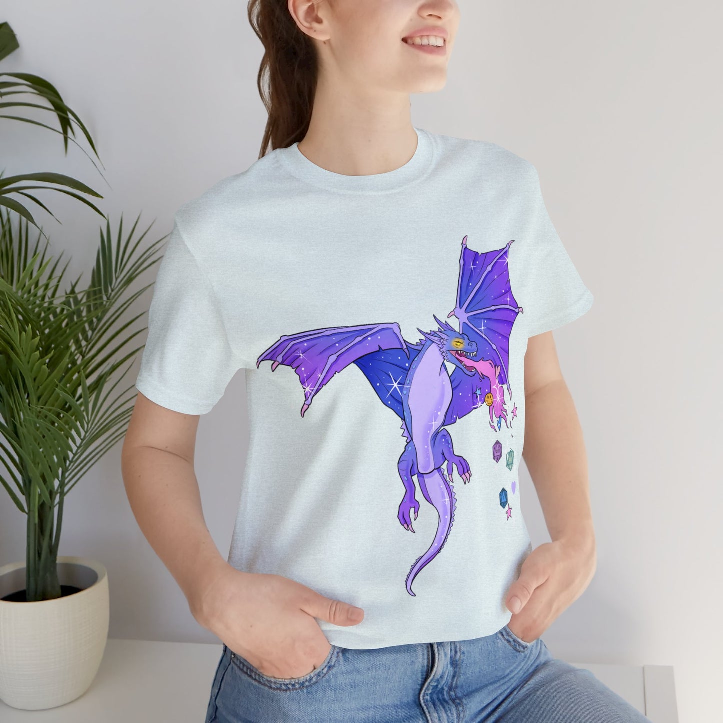 Dungeons & Dragons - Purple Dragon Short Sleeve Tee