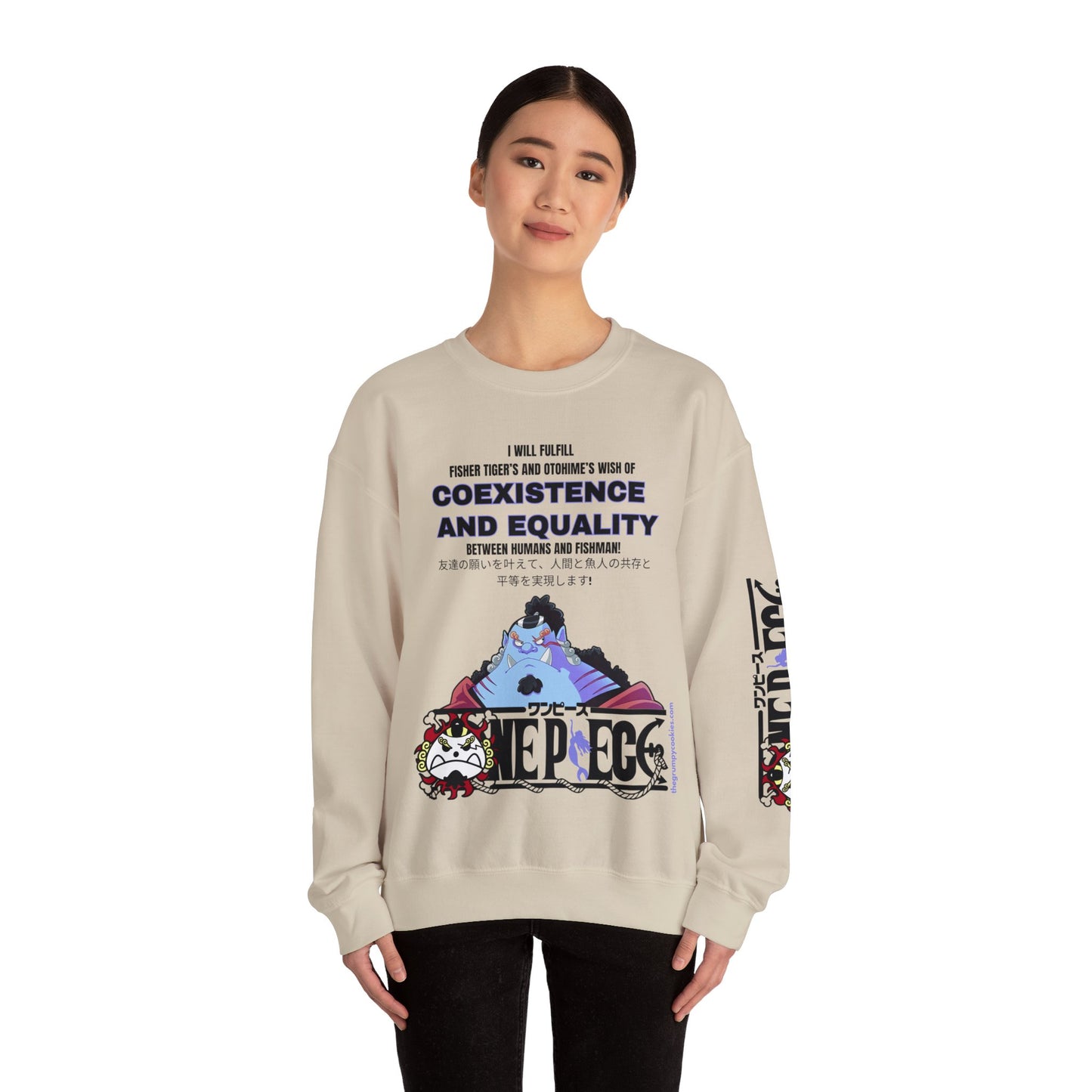 One Piece - Equality Bringer Unisex Heavy Blend™ Crewneck Sweatshirt