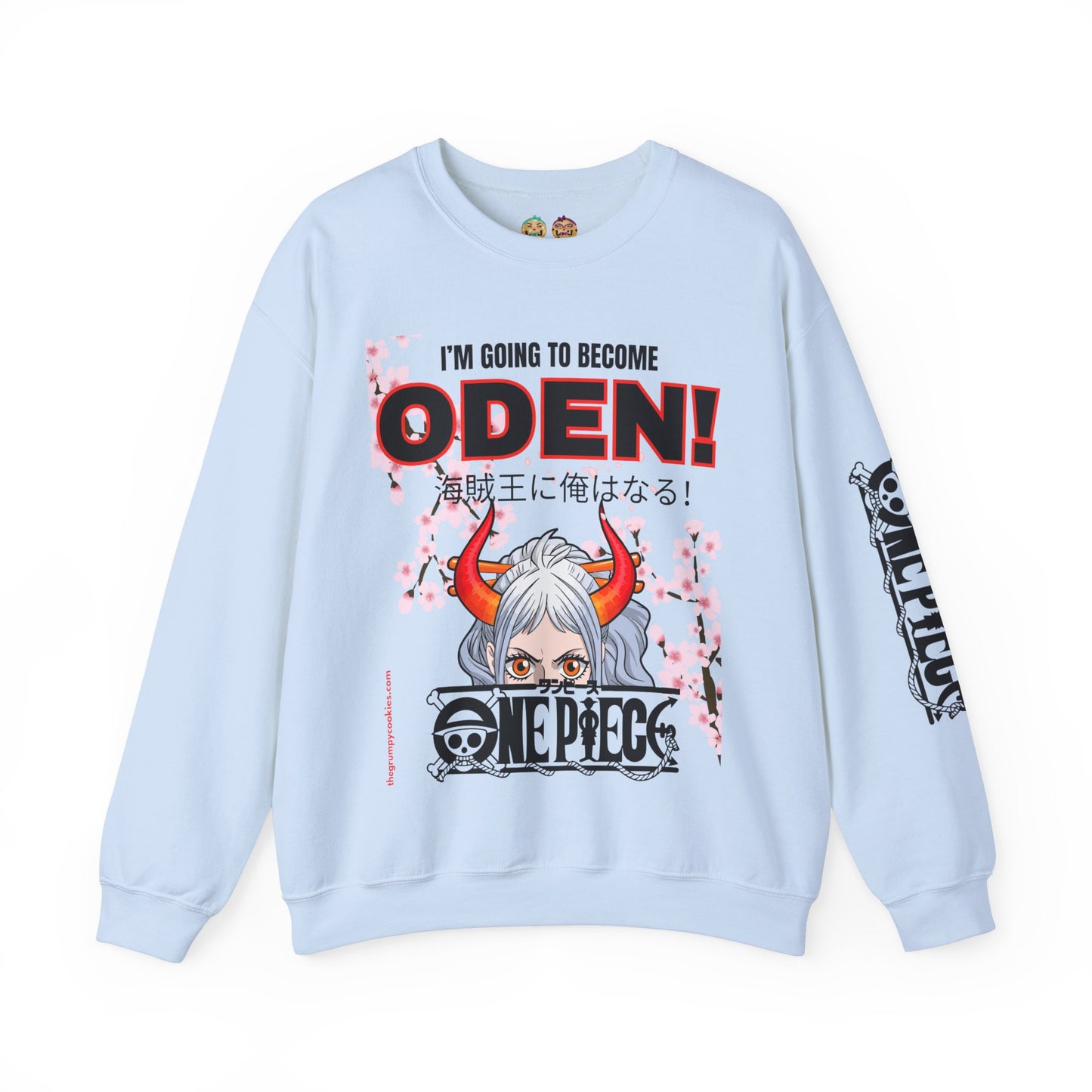 One Piece - I Will Be Oden Unisex Heavy Blend™ Crewneck Sweatshirt